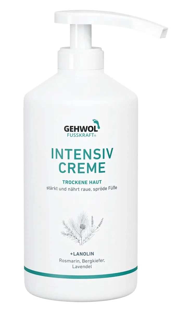 Gehwol Fusskraft Blau Fußcreme Für Trockene Raue Haut 500 ml