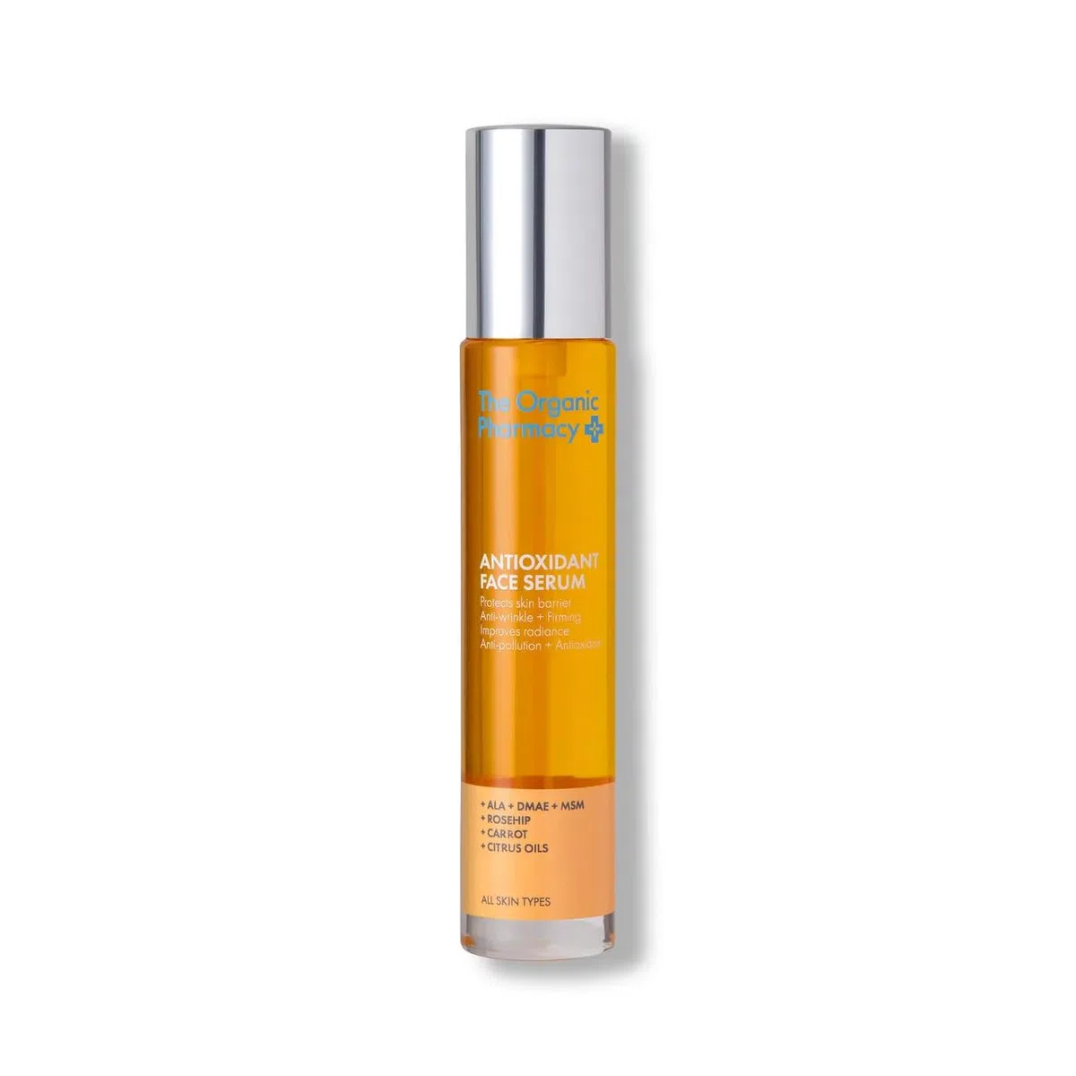 The Organic Pharmacy Antioxidans-Gesichtsserum, 35 ml, Öl-Serum, gefüllt mit Antioxidantien, Anti-Falten und Straffung, 99,8 % organisch, 66 % natürlich