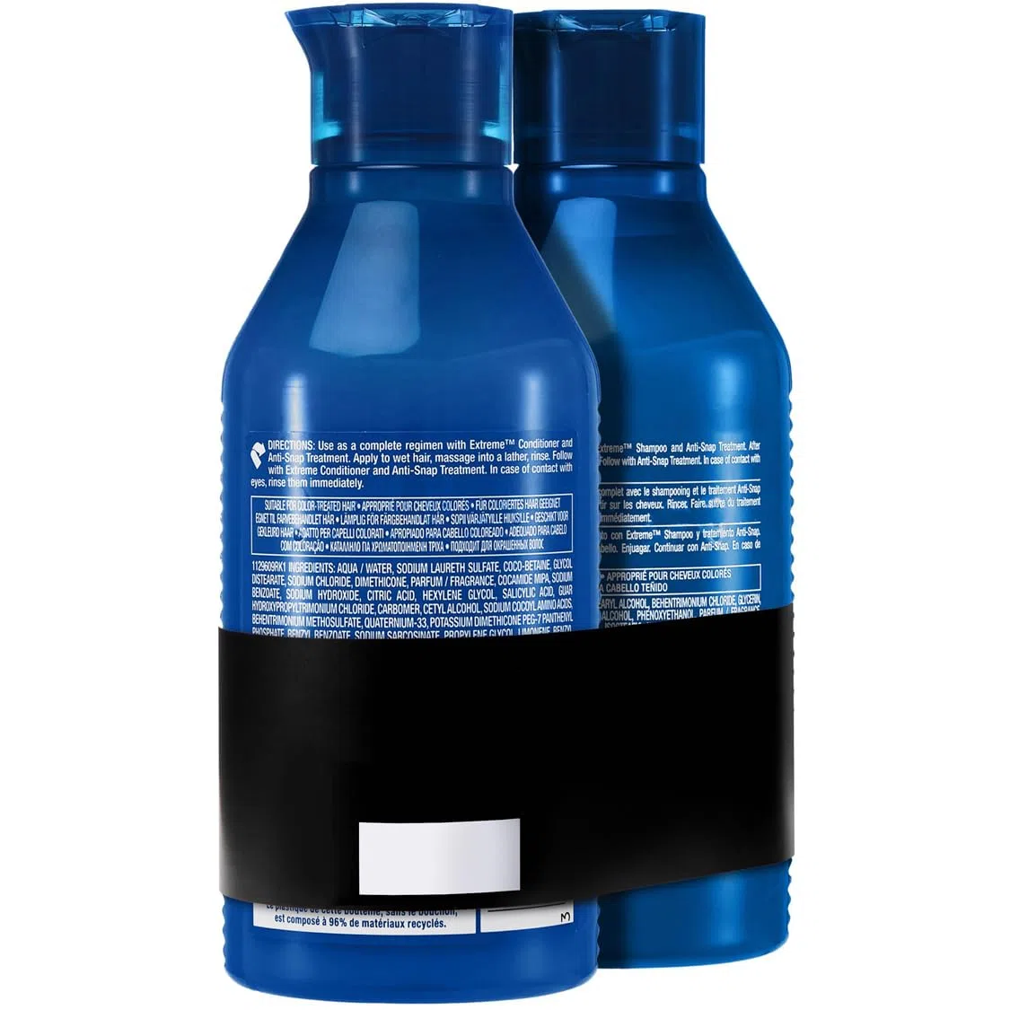 Redken XL Pflegeset für sprödes und geschädigtes Haar, Anti Haarbruch, Mit Interlock Protein Network, Extreme Shampoo 500 ml & Conditioner 500 ml