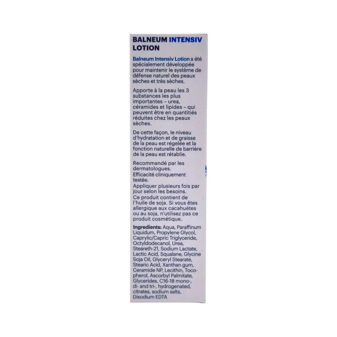 Balneum Intensiv Lotion 200 ml I Körperlotion für trockene & sehr trockene Haut I mit Urea, Ceramiden & Lipiden I feuchtigkeitsspendend & rückfettend I inkl. Pharma Perle Duschgel (3x)