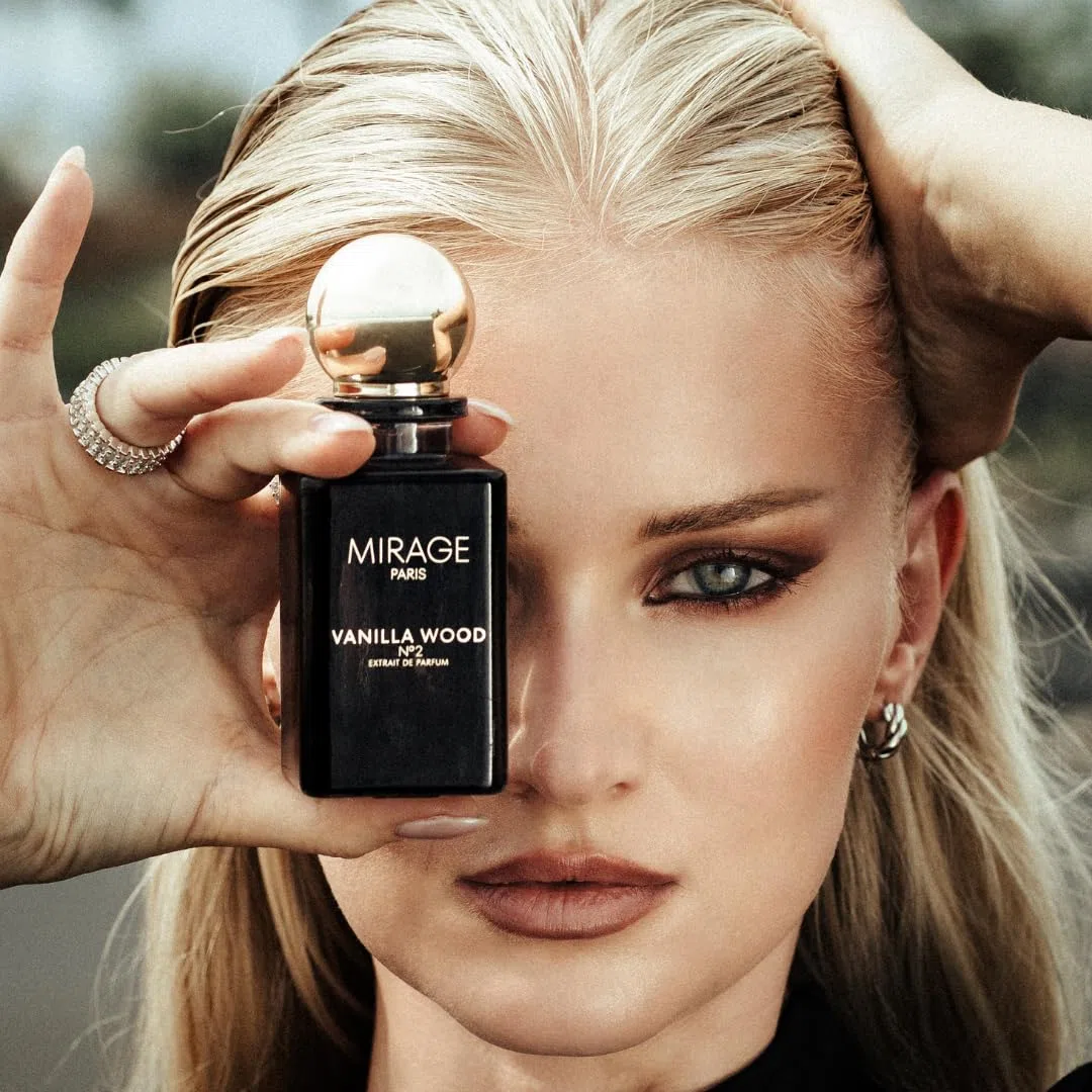 Vanilla Wood No.2 – Extrait de Parfum Unisex (30% Duftöl), mit Pheromonen, warmer Vanille-Holz-Duft, langanhaltend & sinnlich, 50 ml + gratis 2 ml Duftprobe
