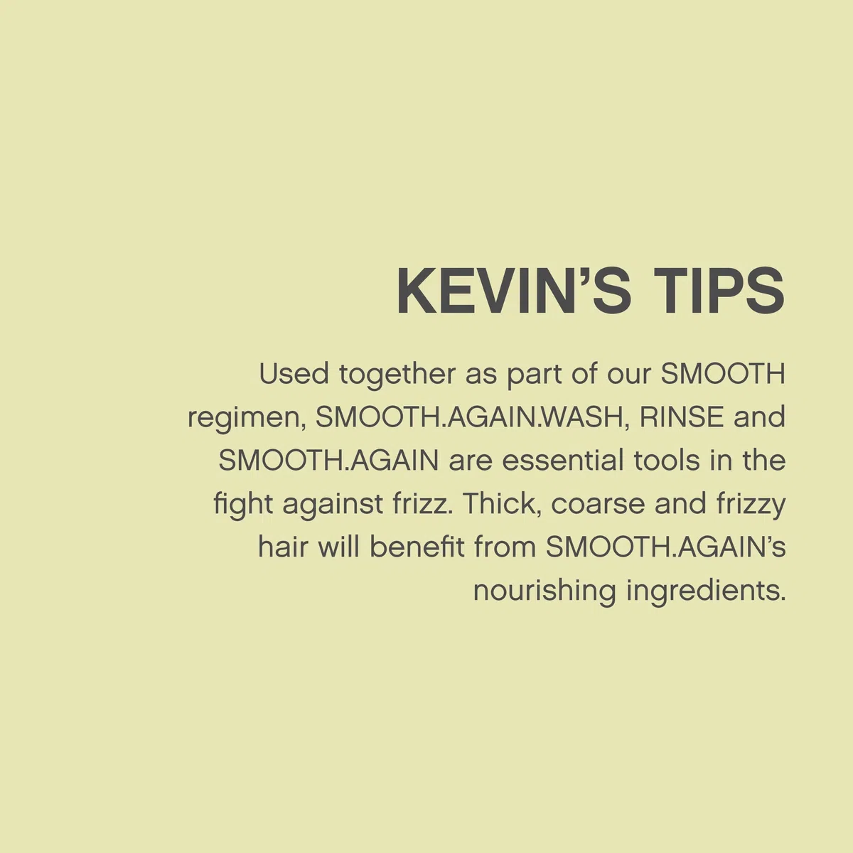 KEVIN.MURPHY Smooth Again Anti-Frizz Treatment 200ml