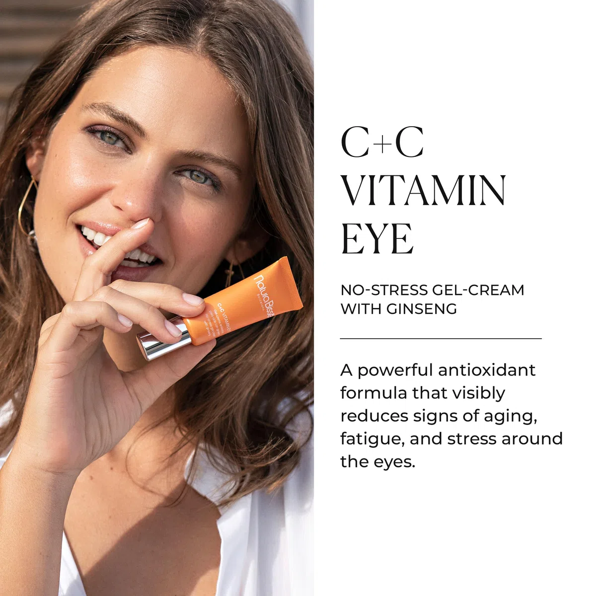 Natura Bissé C+C Vitamin Eye | Revitalisierende und antioxidative Augenkontur in Gel-Creme mit Ginseng, Vitamin C und Koffein | 15 ml