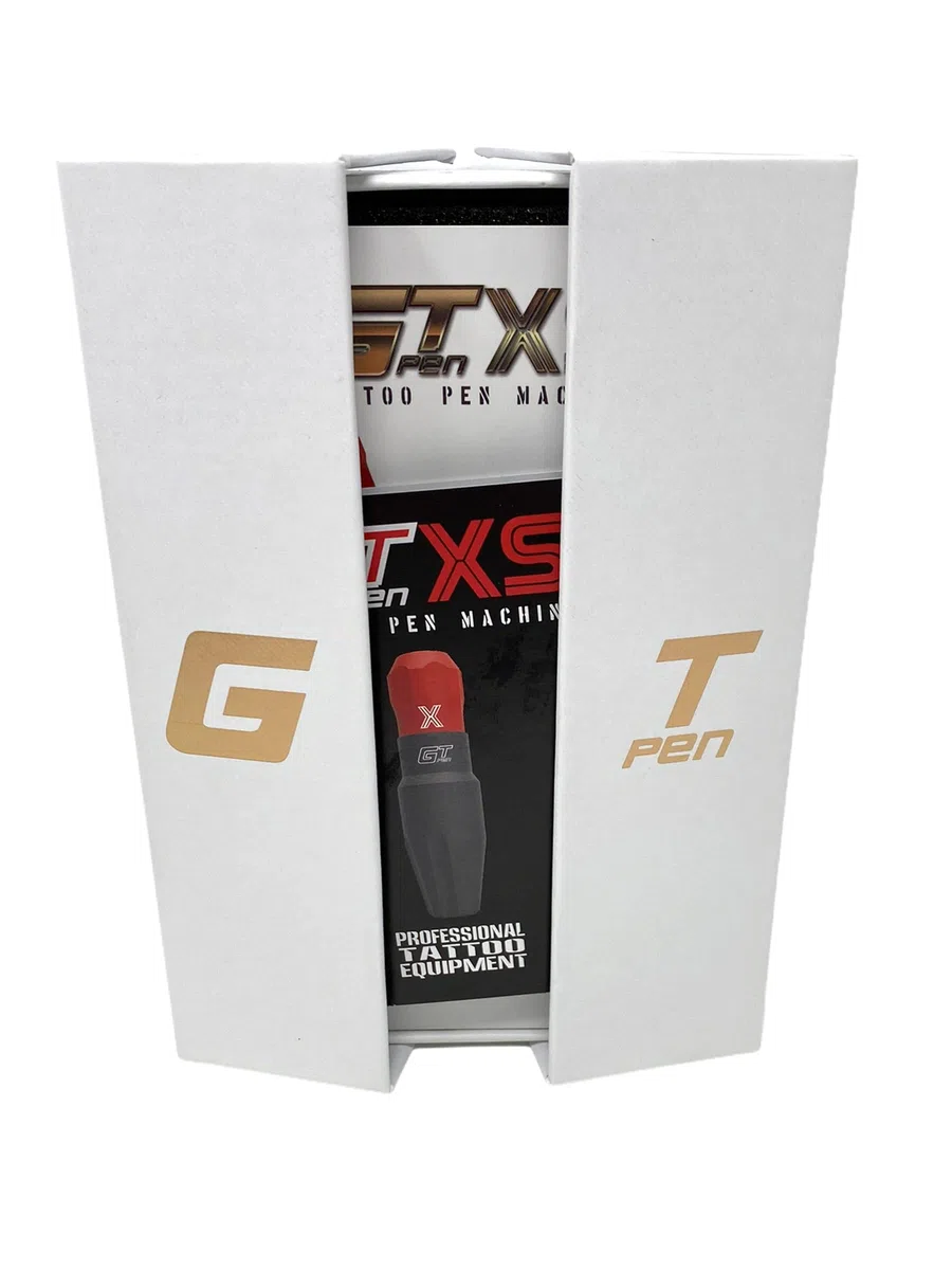 INKgrafiX® GTXS Pen - by AVA - Rot - Deutschland - Profi Studio - IG58485 - Tattoo Tattoomaschine Maschine DE