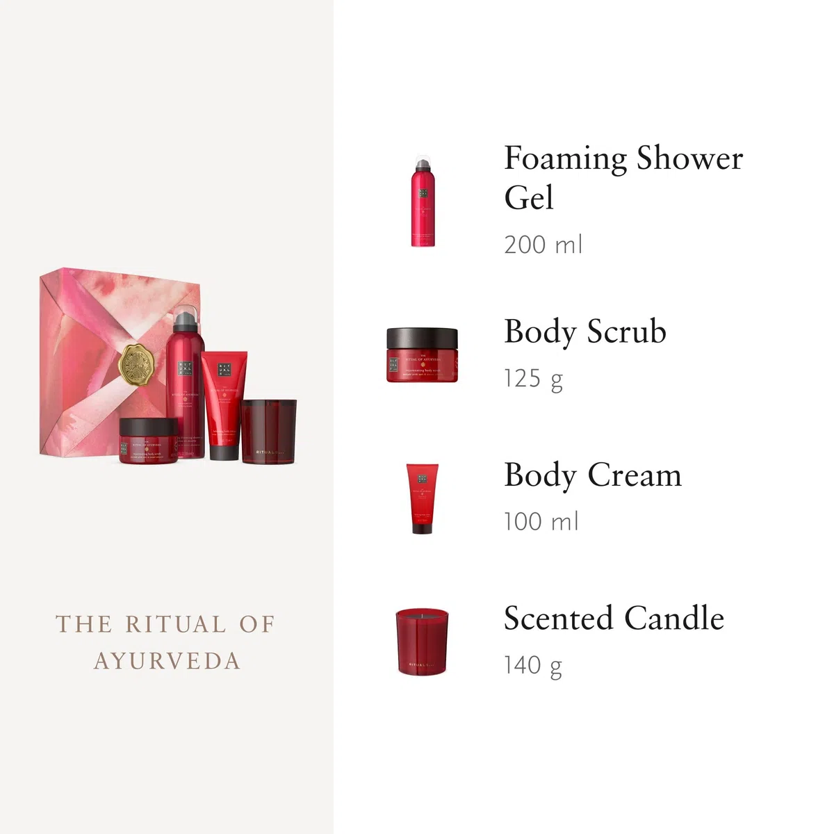 RITUALS THE RITUAL OF AYURVEDA MEDIUM SET 2023 Geschenk-Set M