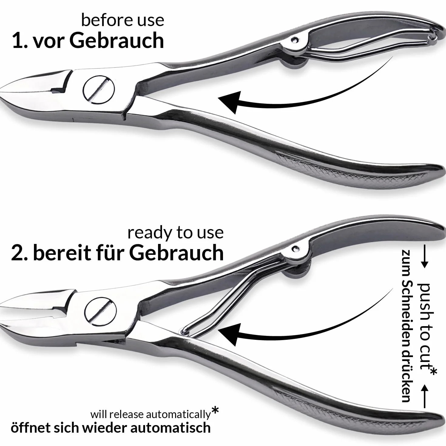 marQus Solingen Maniküre Set Herren und Damen 7 Teile mit Nagelzange - Made in Germany für Hand- und Fußpflege - Echt Leder Etui handlich und weich