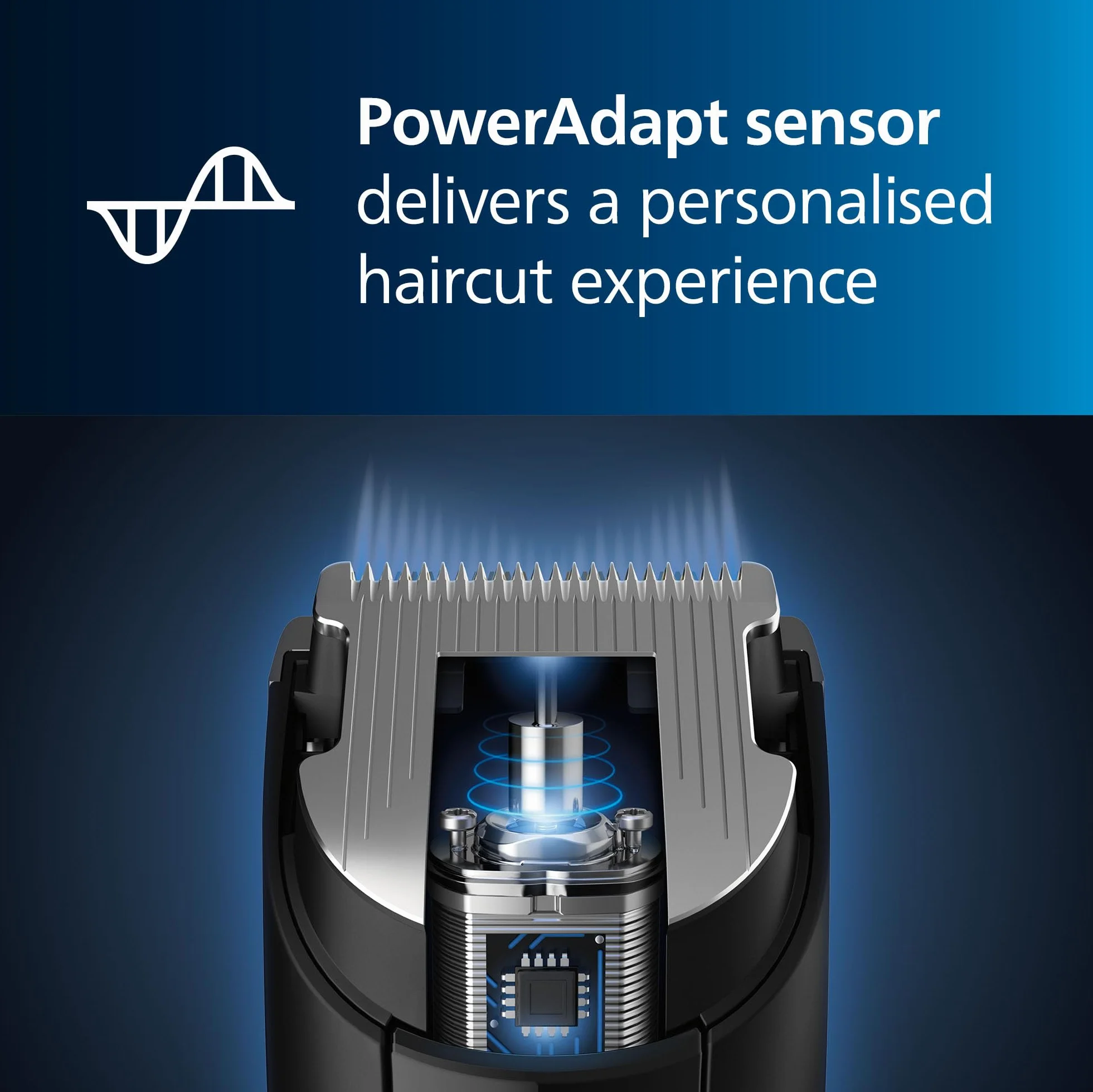 Philips Series 7000 Hair Clipper HC7650/15 Trim-n-Flow Technologie