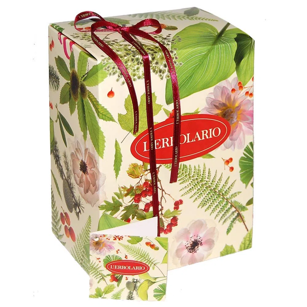 L'Erbolario - Assenzio Geschenkbox in Originalverpackung (Schaumbad 200 ml, Körpercreme 200 ml, Duft 50 ml, Seife 100 g)