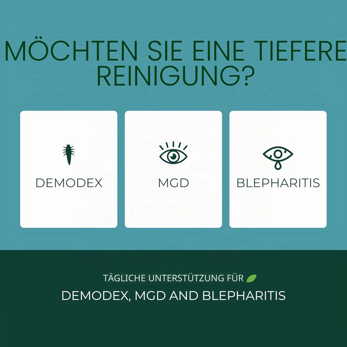NOVEHA - Demodex Reinigungstücher für Augenlider und Wimpern | 60 Stück extra starke Wimpern-Reinigungstücher einzeln verpackt