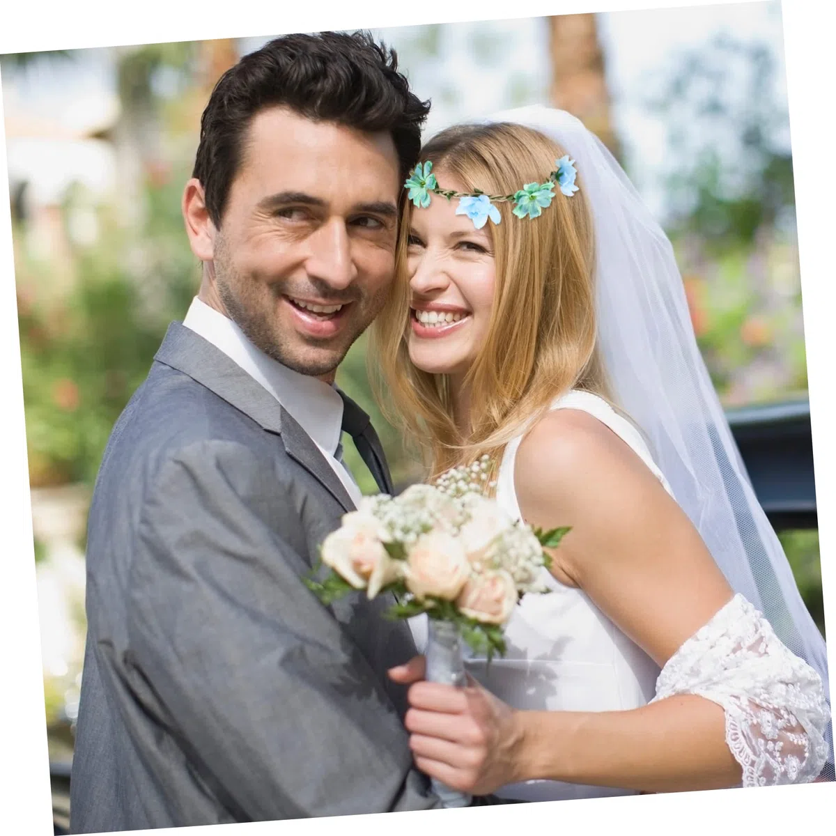 30stücke Teiliges Blumenkranz Haarschmuck Für Frauen Hochzeitsblumen-haarband Für Festivals Und Fotografie