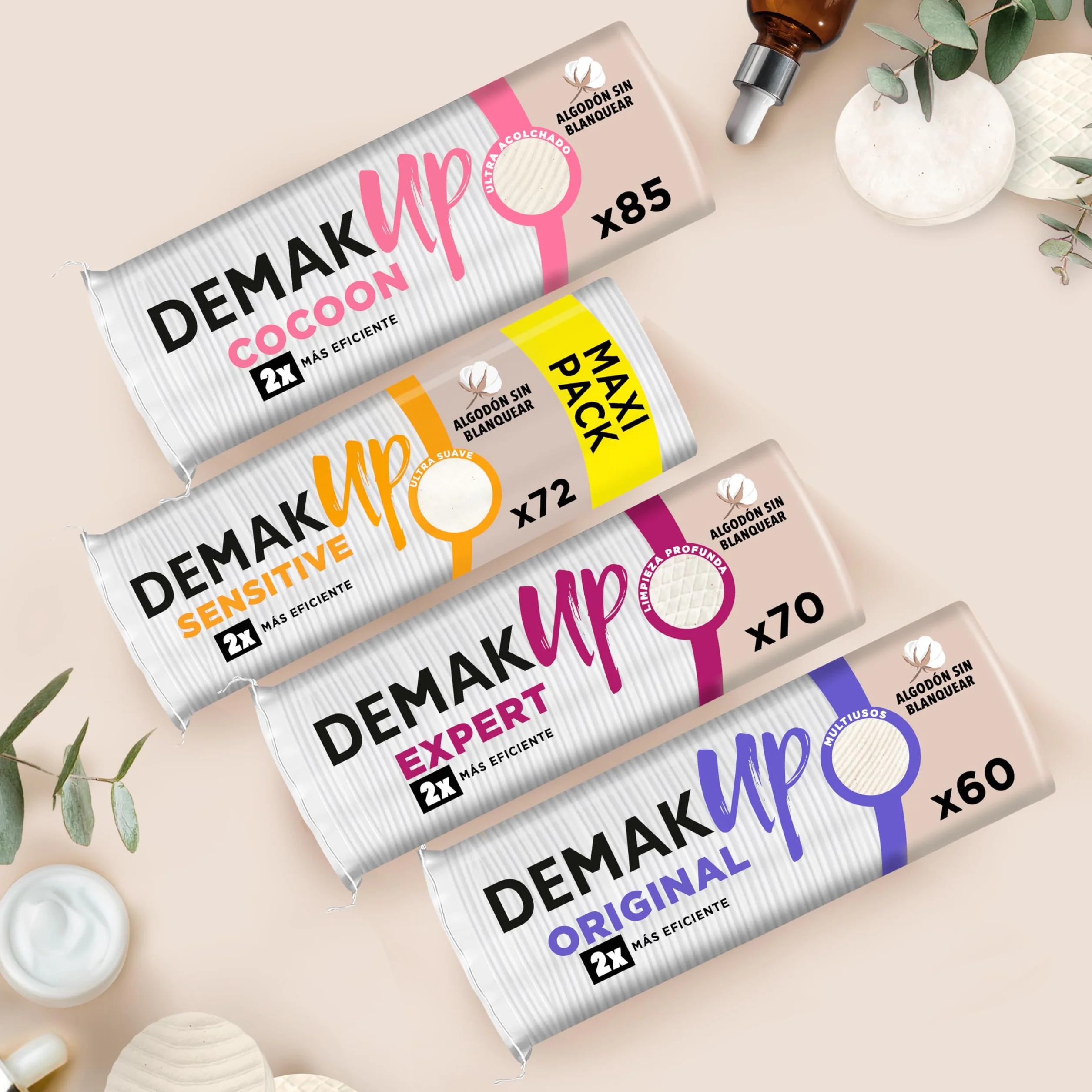 Demak´Up Expert Wattepads rund, 1 x 70 Pads