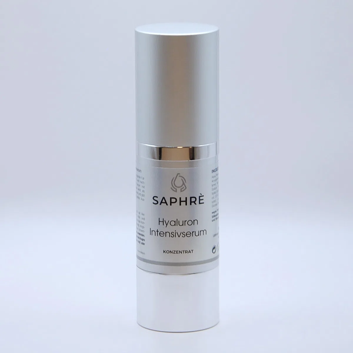 Hyaluron Intensivserum – Feuchtigkeitsbooster mit Kurz- & Langkettiger Hyaluronsäure, Panthenol & Xylitol – für Trockene & Reife Haut – 30 ml, Vegan