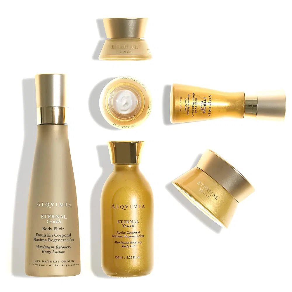 Alqvimia | Eternal Youth Maximum Regeneration Körper Öl | Anti-Falten und Hautstraffendes Body Oil | 150 ml