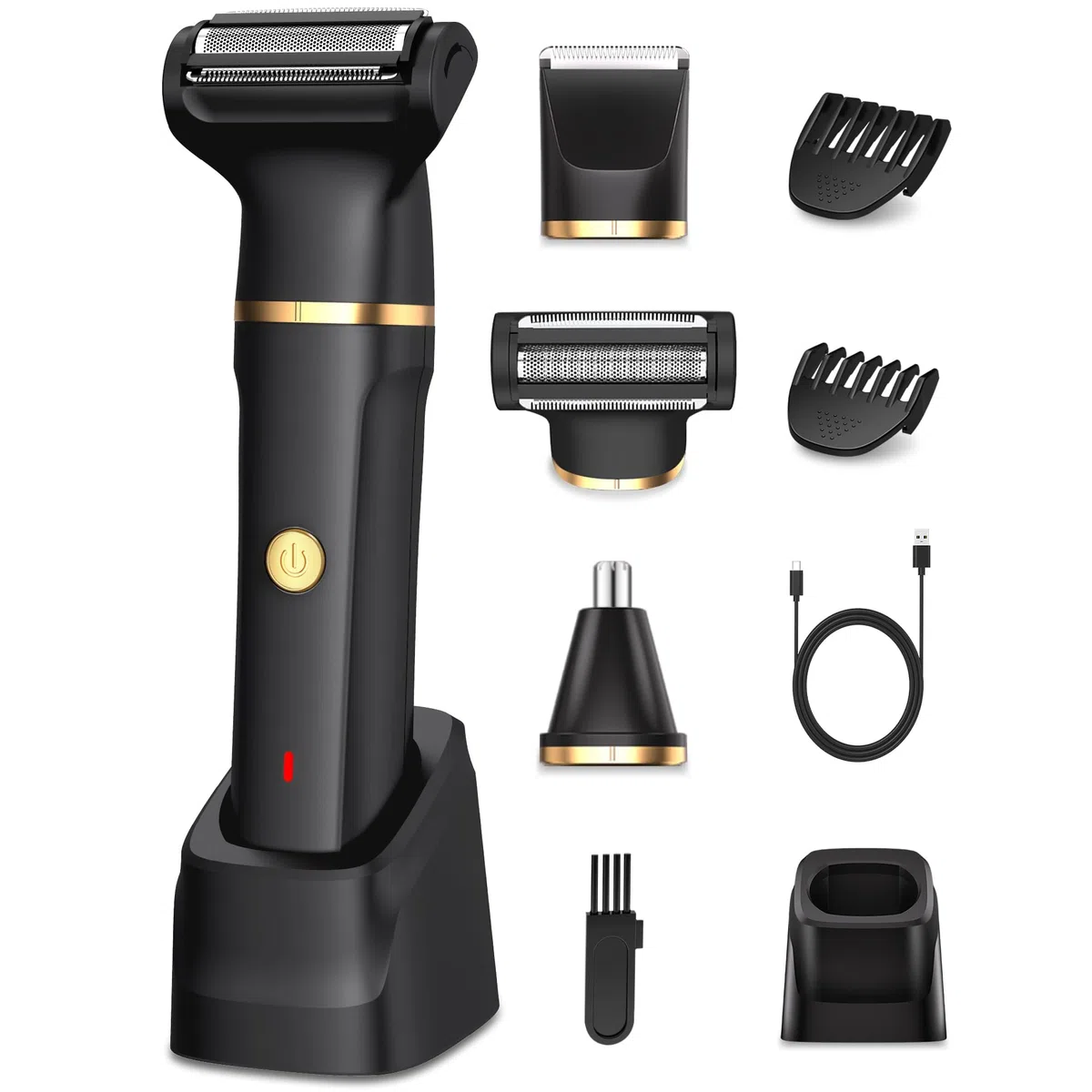 Manscape 3-in-1 Körperschneider für Männer – wasserdicht, wiederaufladbar