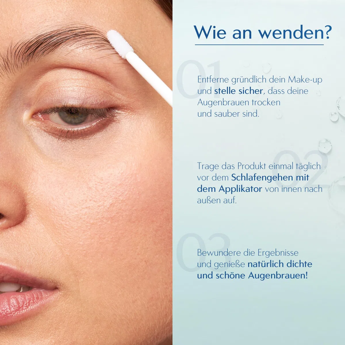 ORPHICA BROW Augenbrauen Serum 4 ml - Für Dichte, Starke und Volle Augenbrauen, Conditioner für sichtbares Wachstum, Booster Hair Growth Gel - Augenbrauen Farbe Verbesserung, Augenbrauenpflege