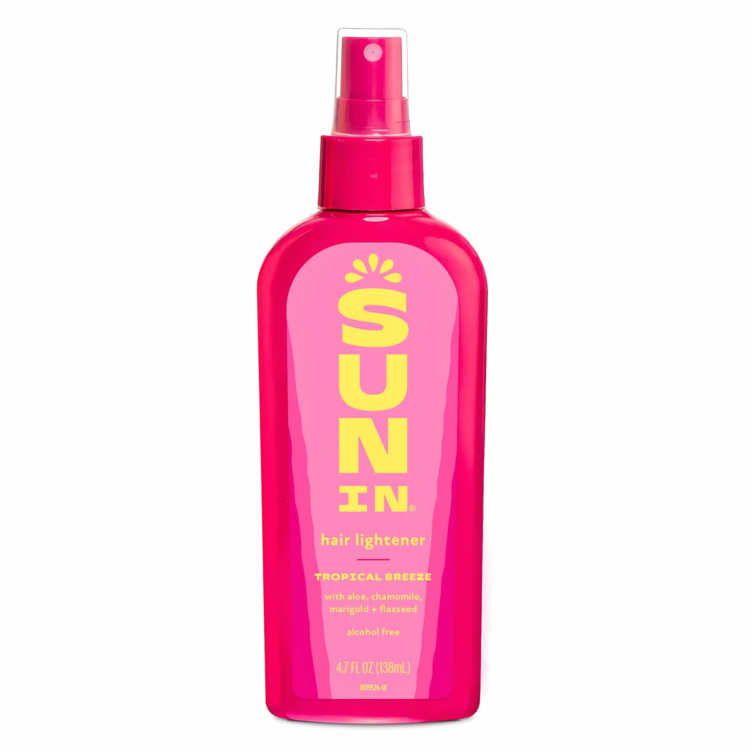 Sun In Tropical Breeze Haaraufheller - Aufhellungsspray für blondes und dunkles Haar - Sanftes Haare Aufhellen mit Aloe & Kamille - Haarpflege alkoholfrei, parabenfrei - 1-Pack, 138mL
