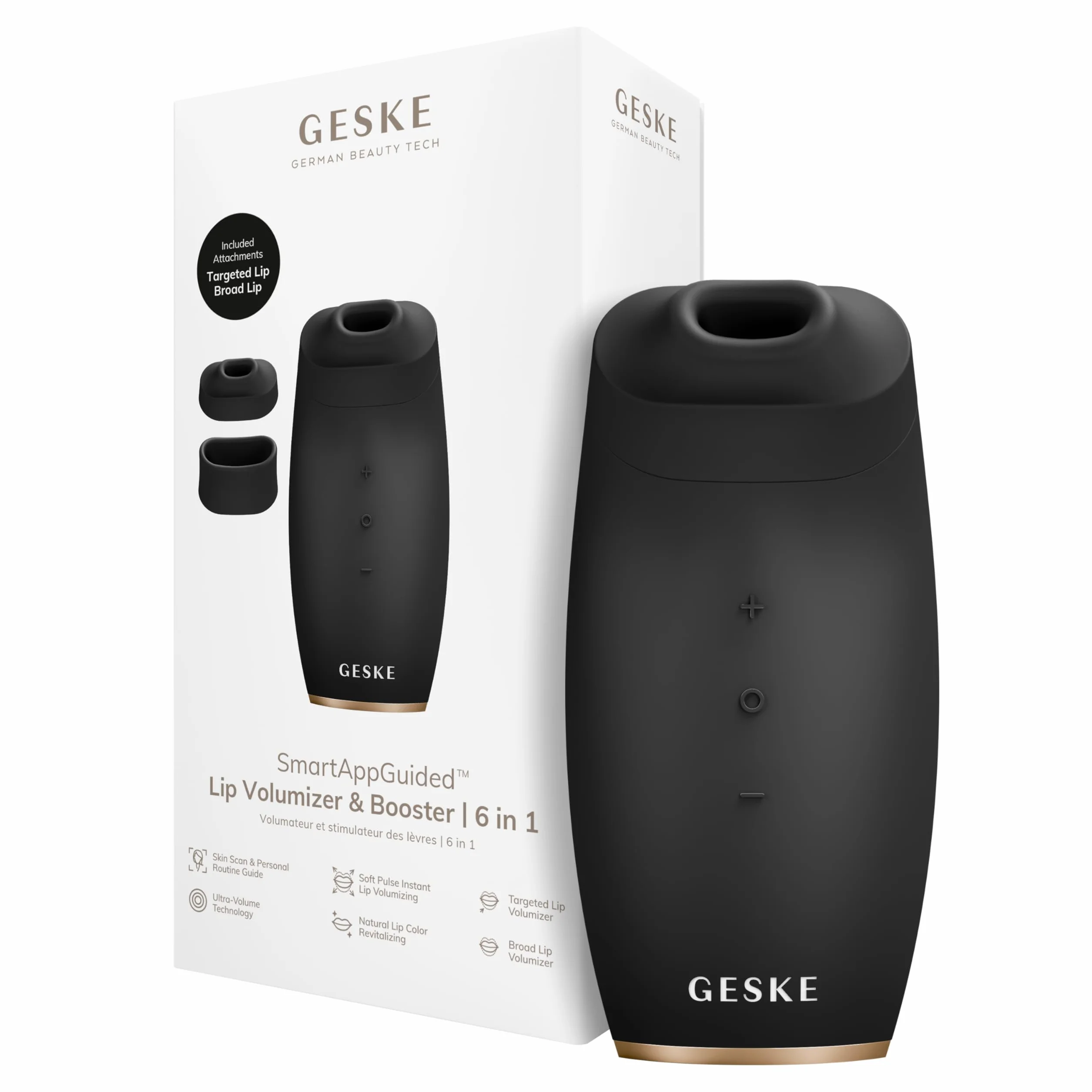 GESKE SmartAppGuided™ Lip Volumizer & Booster 6 in 1 Quick Lip Plumper Lippenbooster vollere Lippen