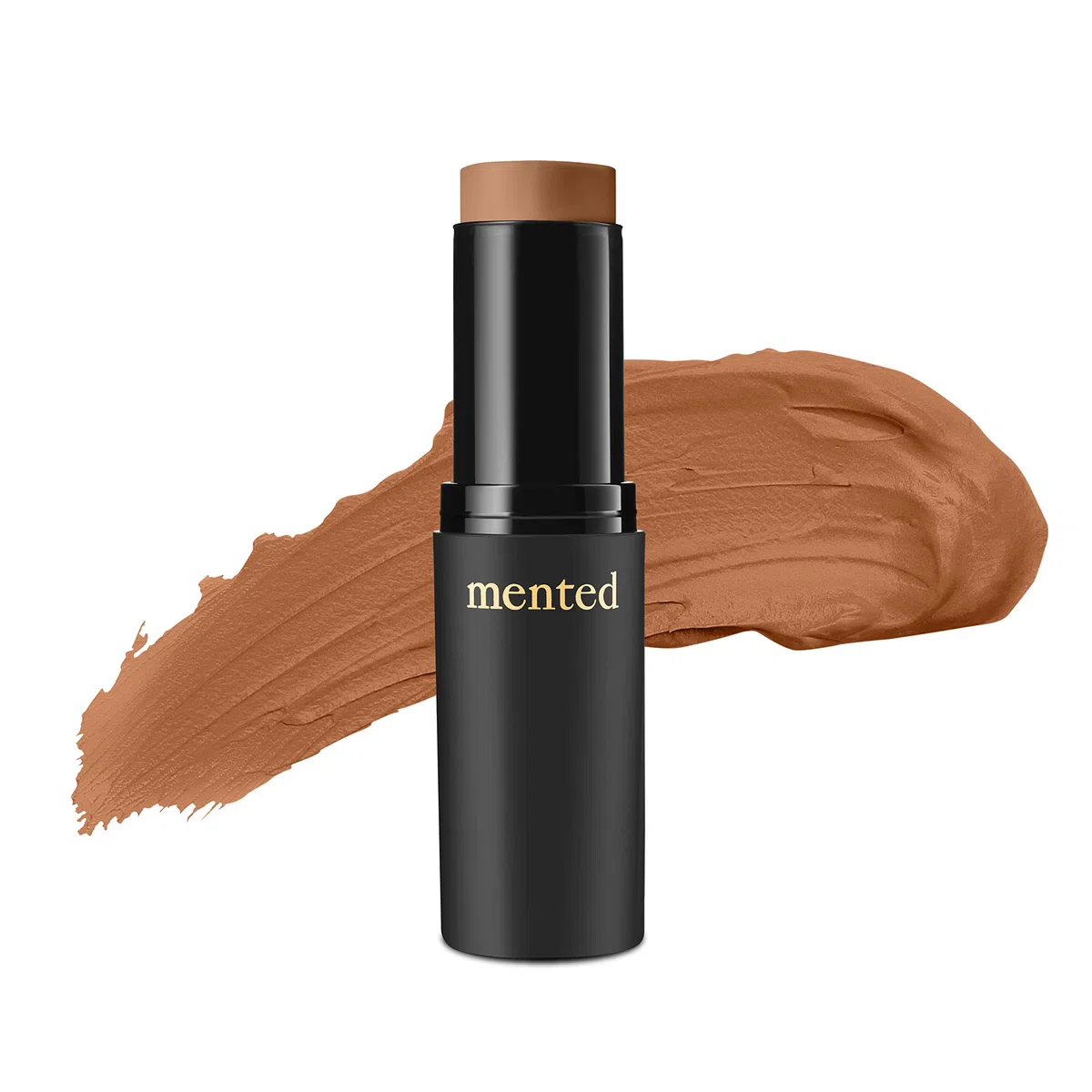 Mented Foundation, Concealer und Konturenstift für dunkle gebräunte Haut, Creme-Make-up-Grundierung für schwarze Frauen, vegan und tierversuchsfrei, T40