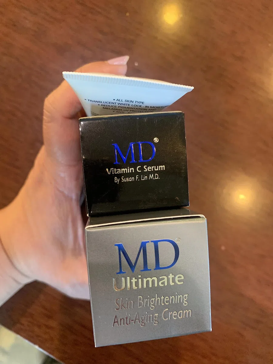 MD Beauty Essentials-Bundle- Vitamin C Serum, Bb-Creme mit SPF35 und Enzyme Peel Mask