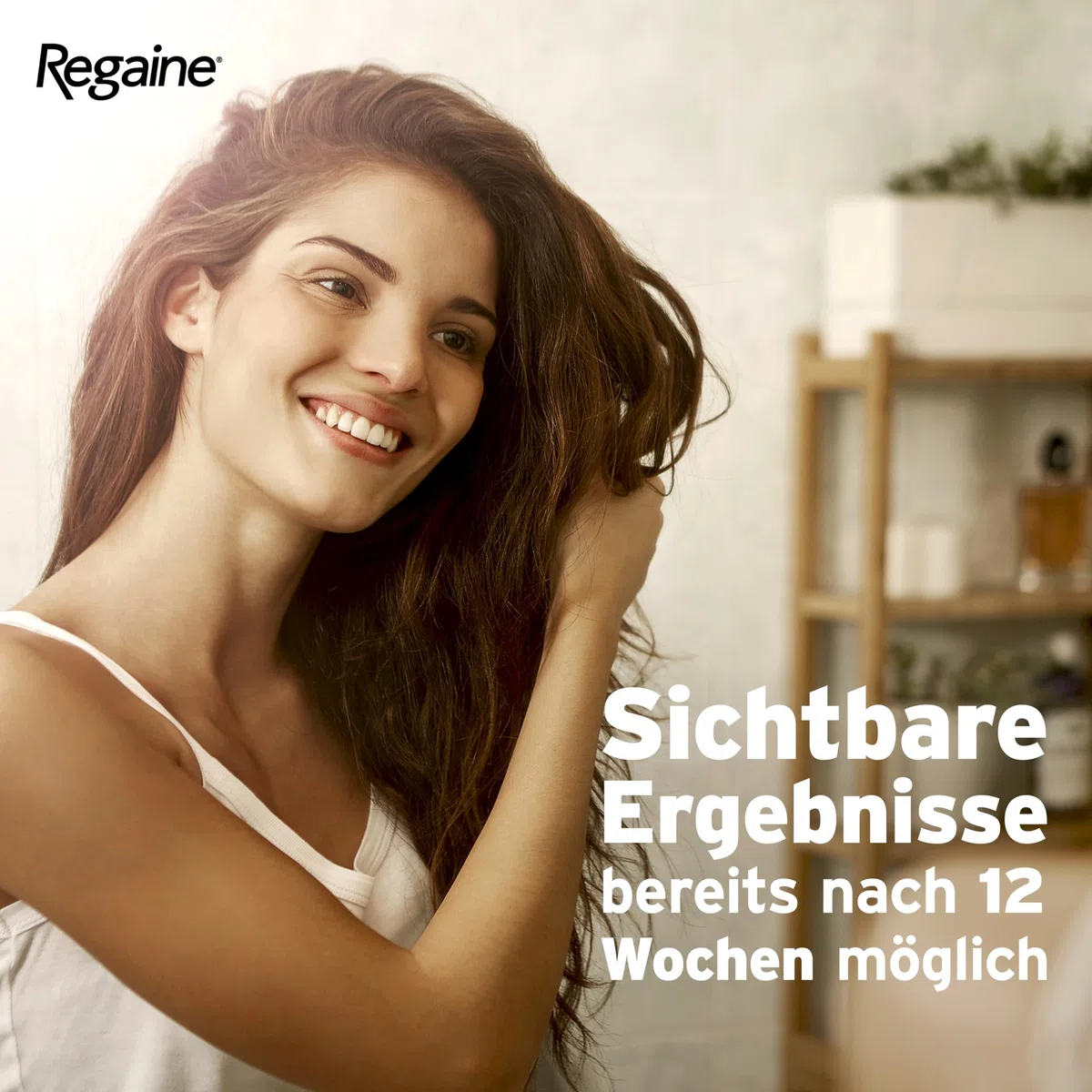 REGAINE Frauen Lösung: Mit 20 mg/ml Minoxidil bei erblich bedingtem Haarausfall, stoppt den erblich bedingten Haarausfall und regt neues Haarwachstum an, 6-Monats-Vorrat, 6 x 60 ml