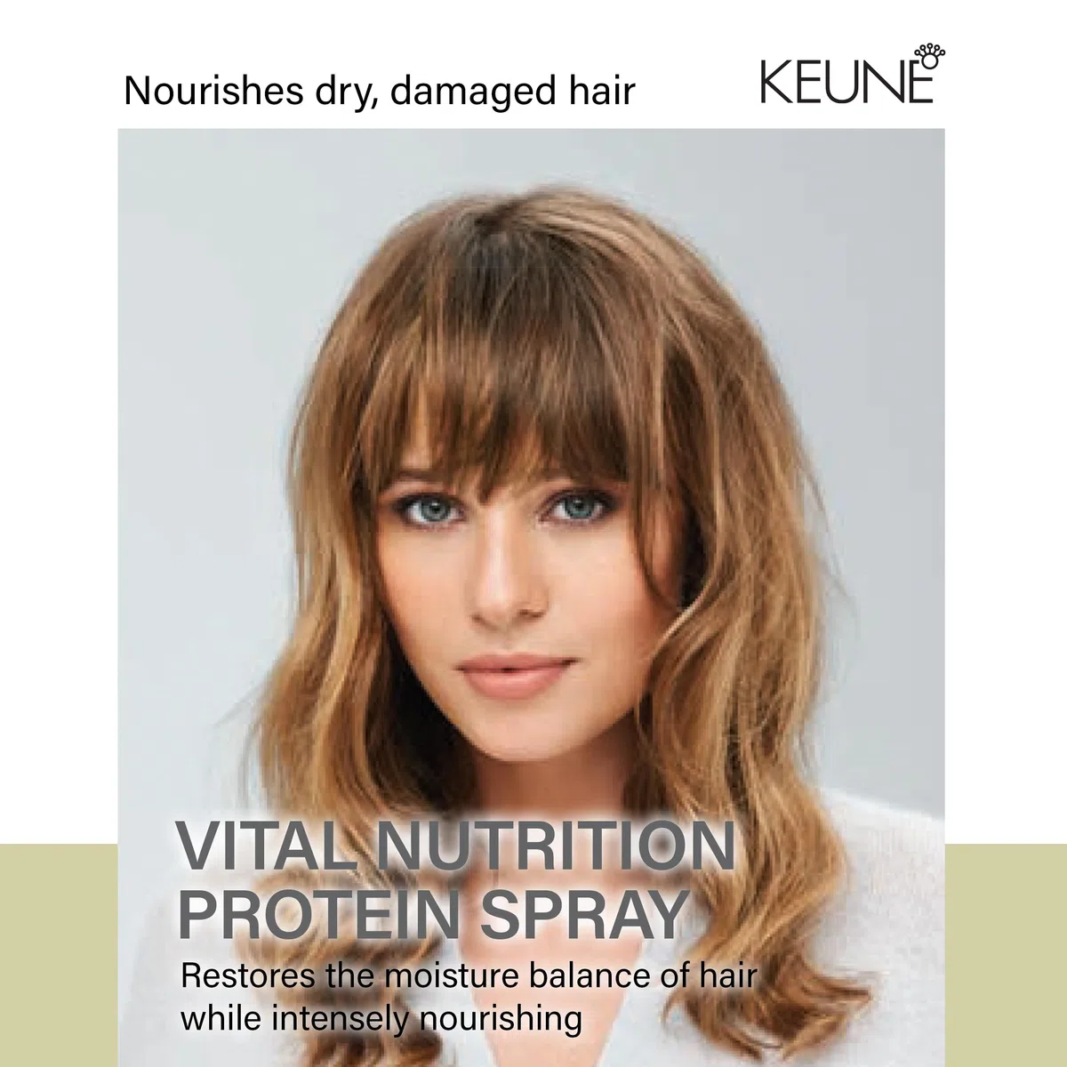 Keune Care Line Vital Nutrition Protein Spray - Protein Spray For Dry Hair 200 Ml