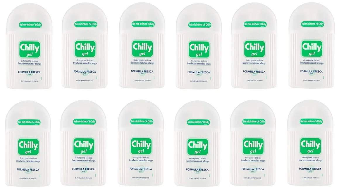Set 12 CHILLY Hygiene Unterwäsche Gel Grün Ml 250 Körperpflege & Hygiene