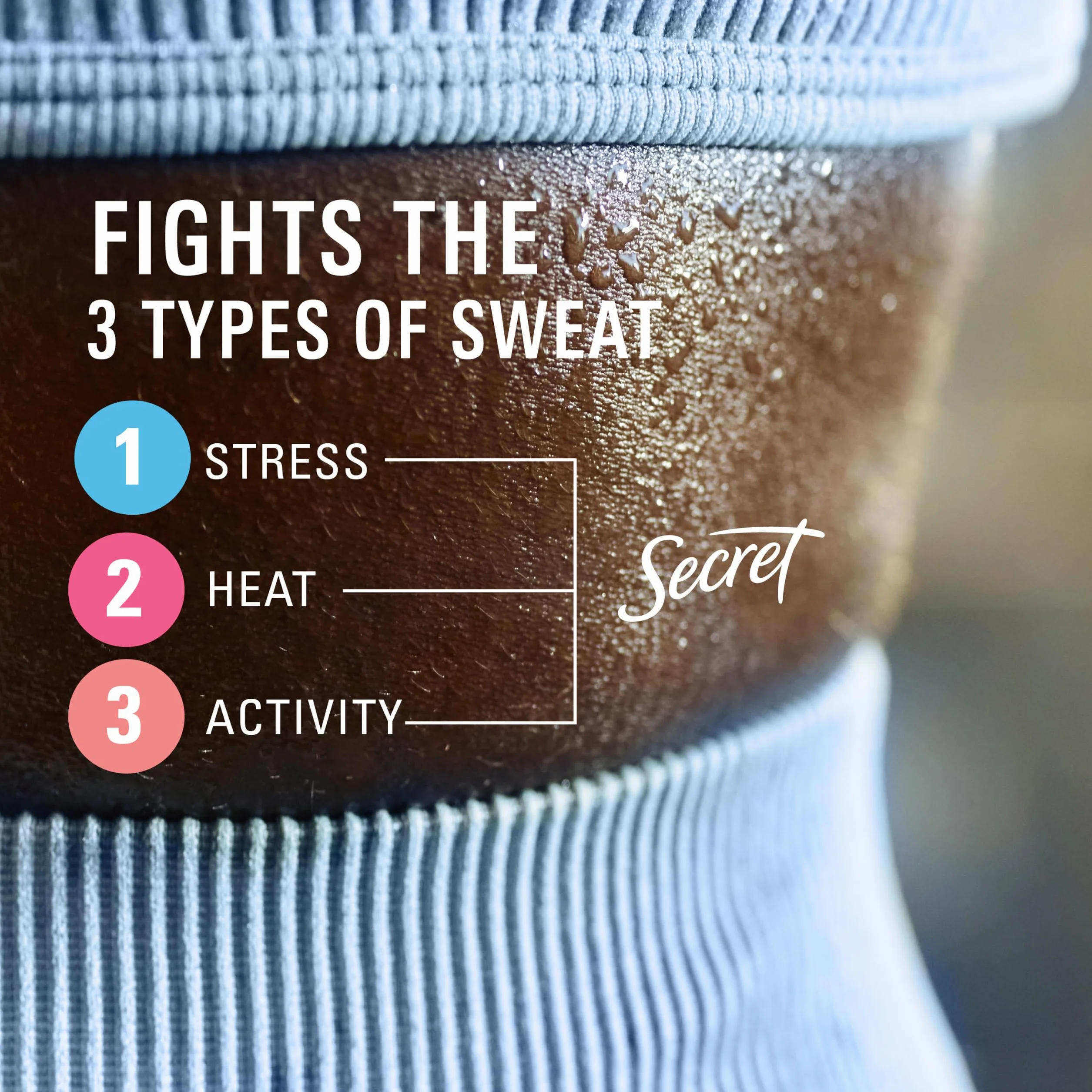 Secret Clinical Strength, Light and Fresh Scent-Advanced Solid, Deodorant