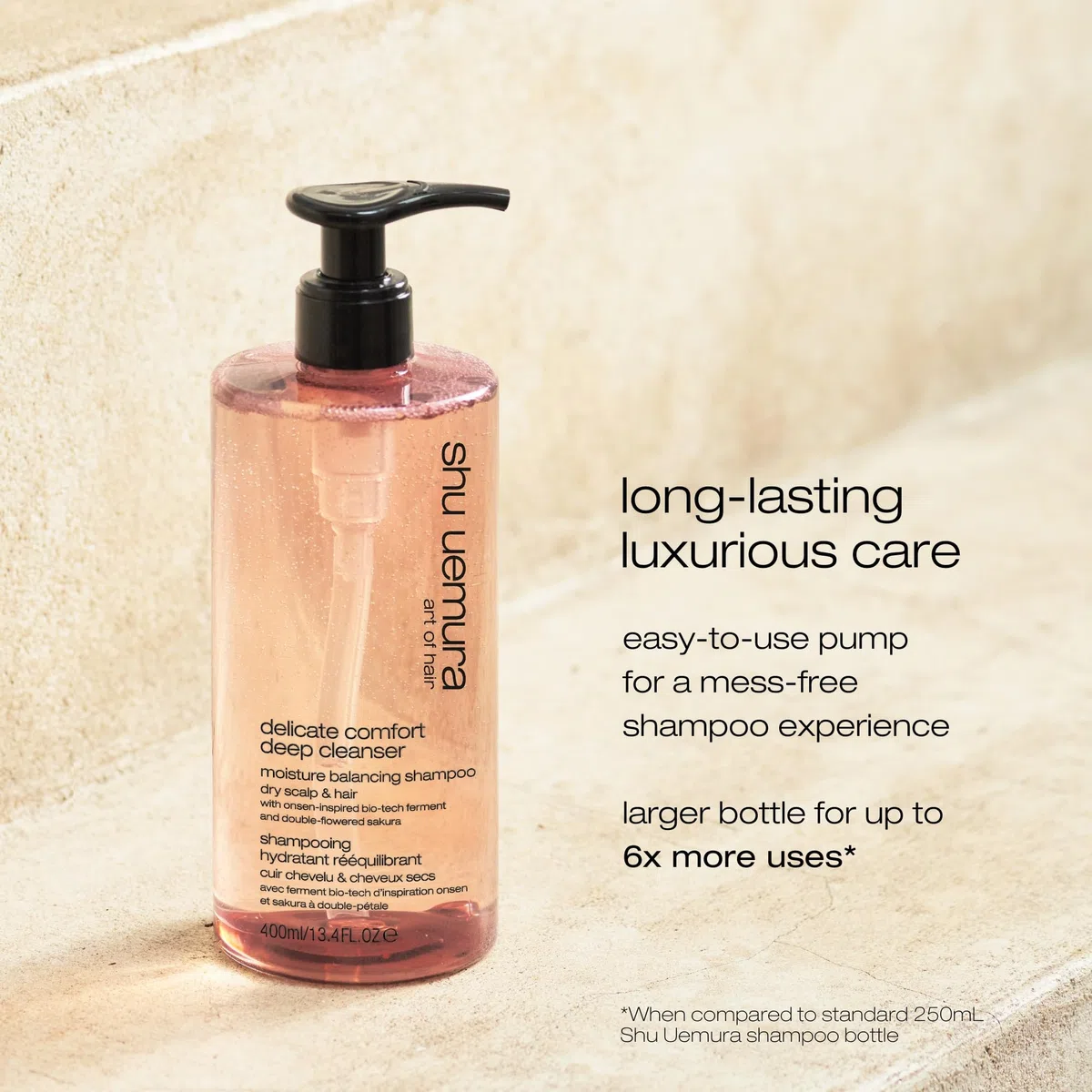 Shu Uemura Deep Clean Delicate Comfort Shampoo 400ml