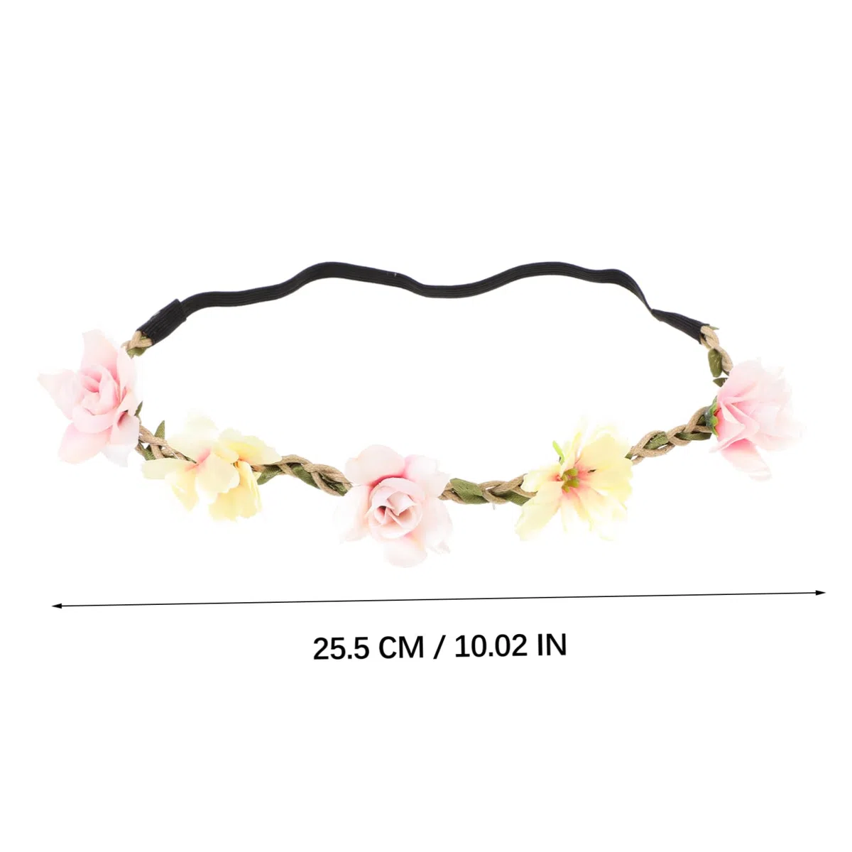 SOIMISS 24stücke Blumenkranz Haarschmuck Für Frauen Teiliges Und Hellrosa Elegante Haarreifen Für Hochzeiten Partys Und Fotoshootings