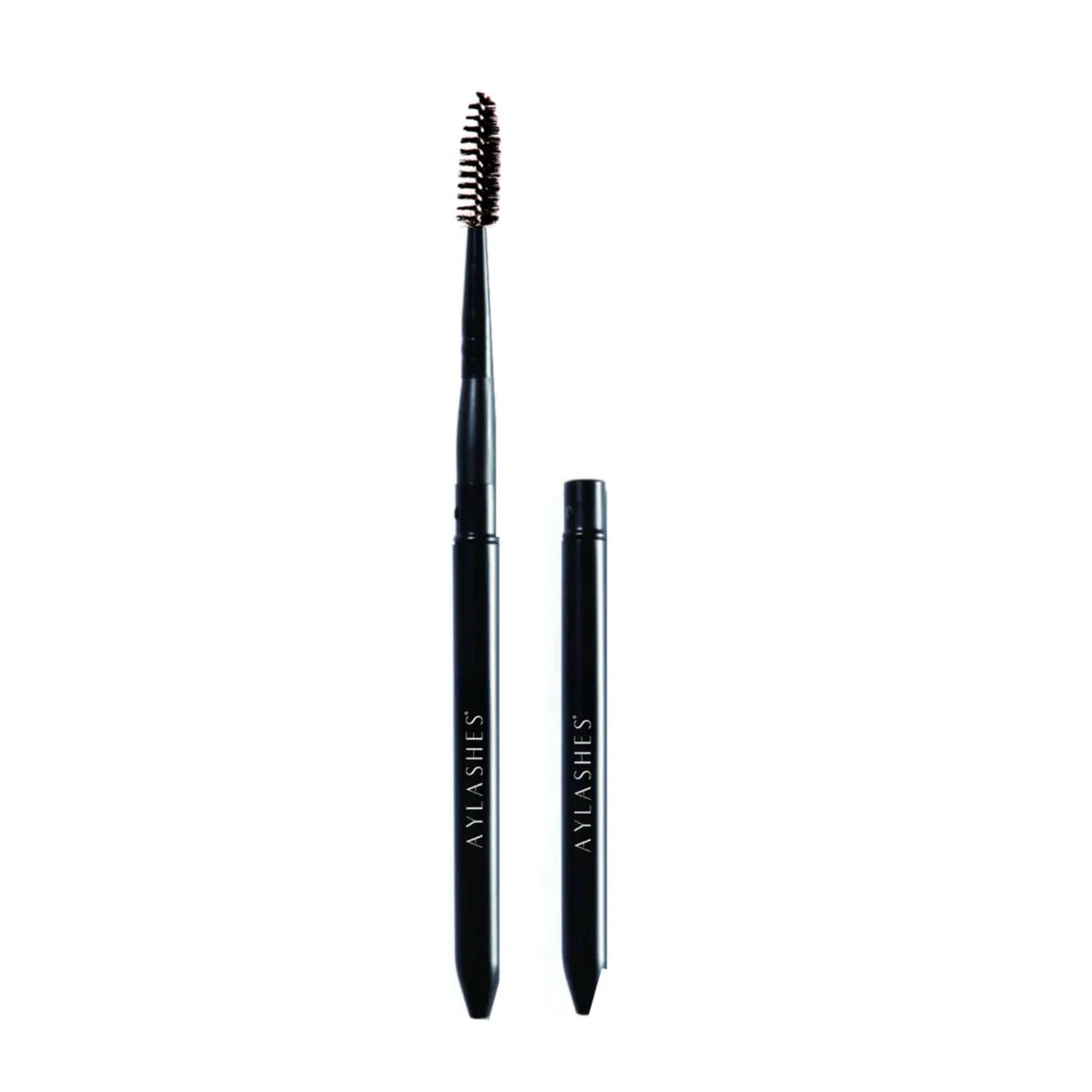 AYLASHES Fluffy Day Brush Wimpernbürste für Wimpernextensions & Augenbrauen, mit Schutzkappe - Hygienisch & Ideal für unterwegs