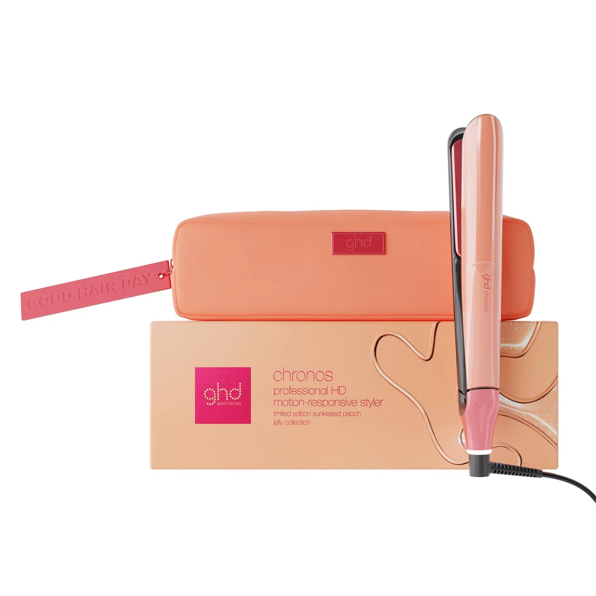 ghd chronos Glätteisen 26 mm Platten smarter Haarglätter Multistyler Anti Frizz Finish