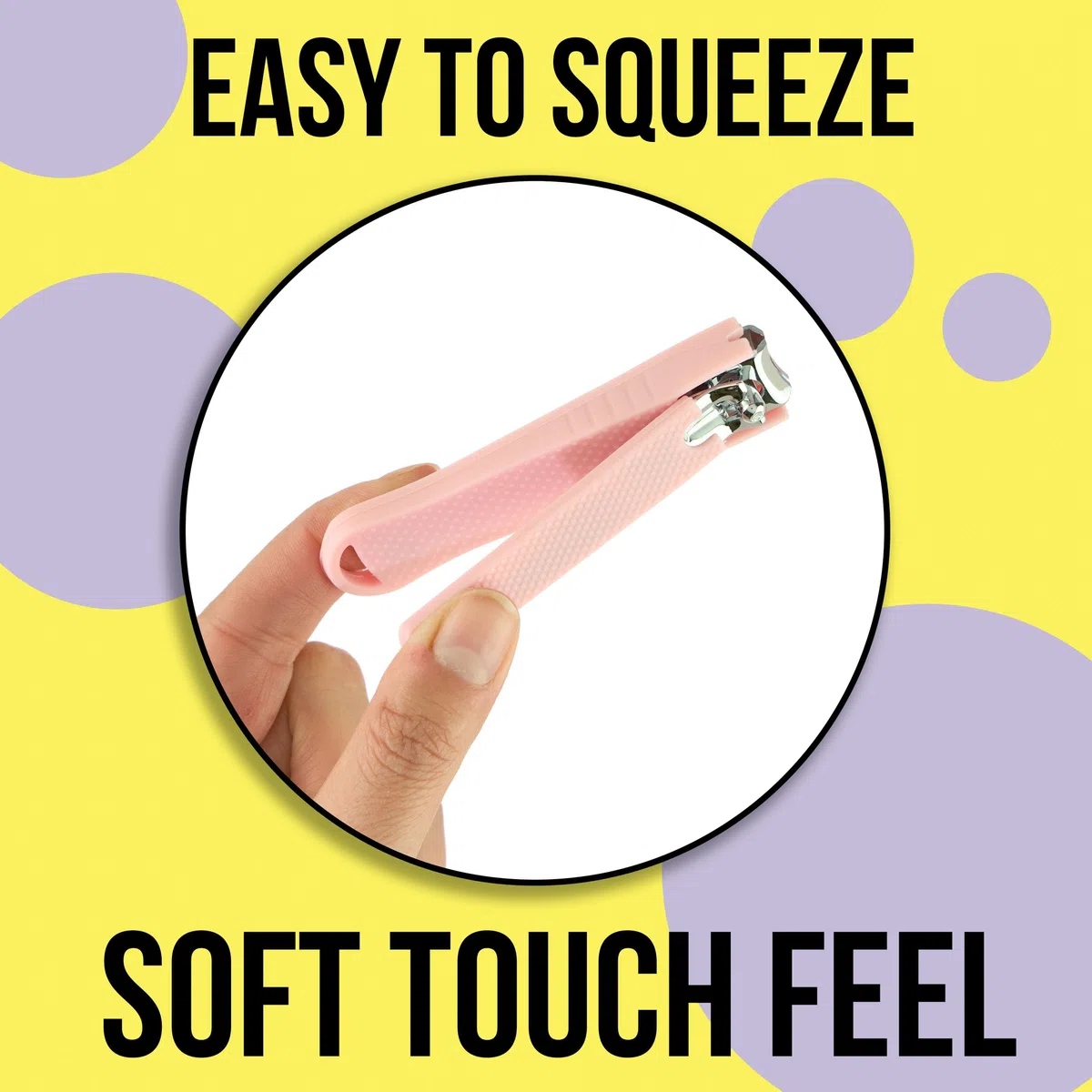 Forever 21 Nagelknipser-Set – 2-teiliges Soft-Touch-Nagelknipser, Vorteilspack, große und kleine Präzisions-Nagelknipser, unverzichtbare Maniküre- und Pediküre-Werkzeuge