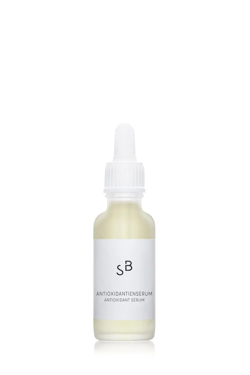 Studio Botanic Antioxidantienserum – antioxidative Gesichtspflege mit BIO-Granatapfel und Grüner Tee Extrakt – 30 ml Pipettenglasflasche – 100% Rein Natürlich – Zertifizierte Vegane Naturkosmetik