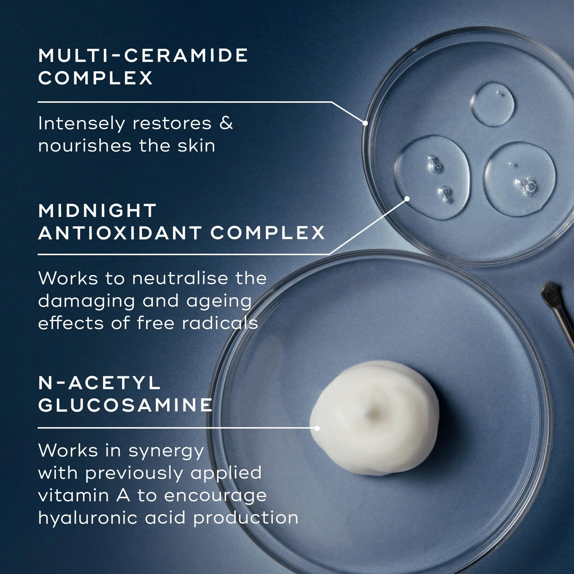 MEDIK8 Advanced Night Restore 50 ml | Verjüngende Feuchtigkeitspflege, pflegt und strafft Ihren Teint während Sie schlafen