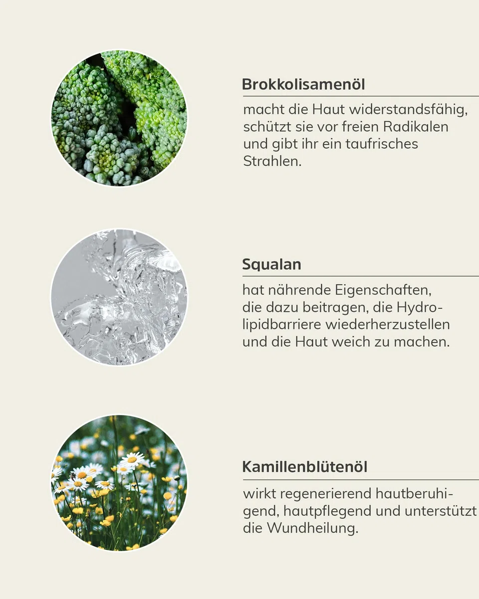 nkm Naturkosmetik München Milder Reiniger - 100 ml - Gesichtsreiniger mit Öl - Reinigt Sanft - Vegan - Für Unreine Haut - Dermatologisch Getestet