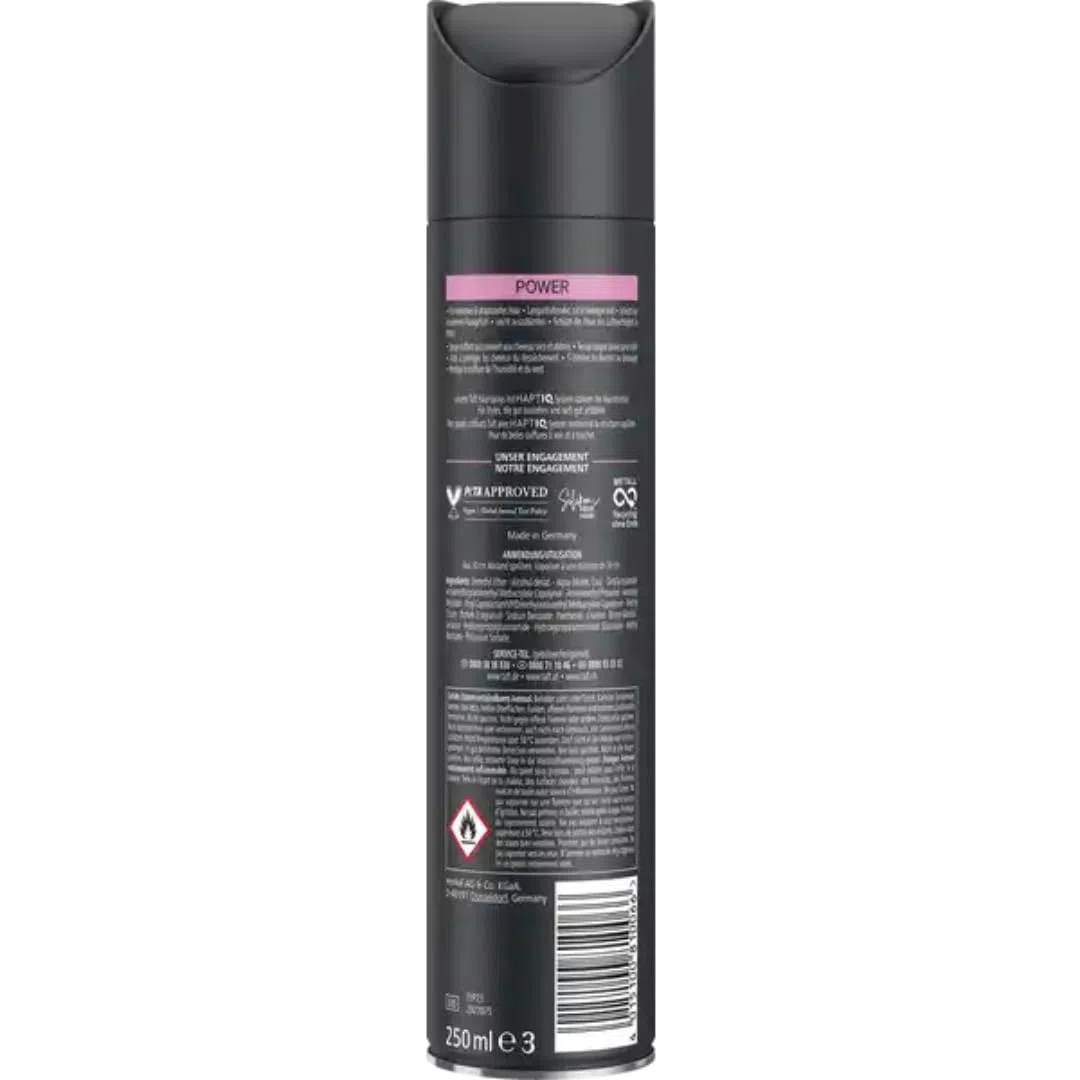 Mit Pufai Grocery, Taft Haarspray Power Cashmere Halt 5 Spray Haarspray 250 Mililiter x 10 Stück