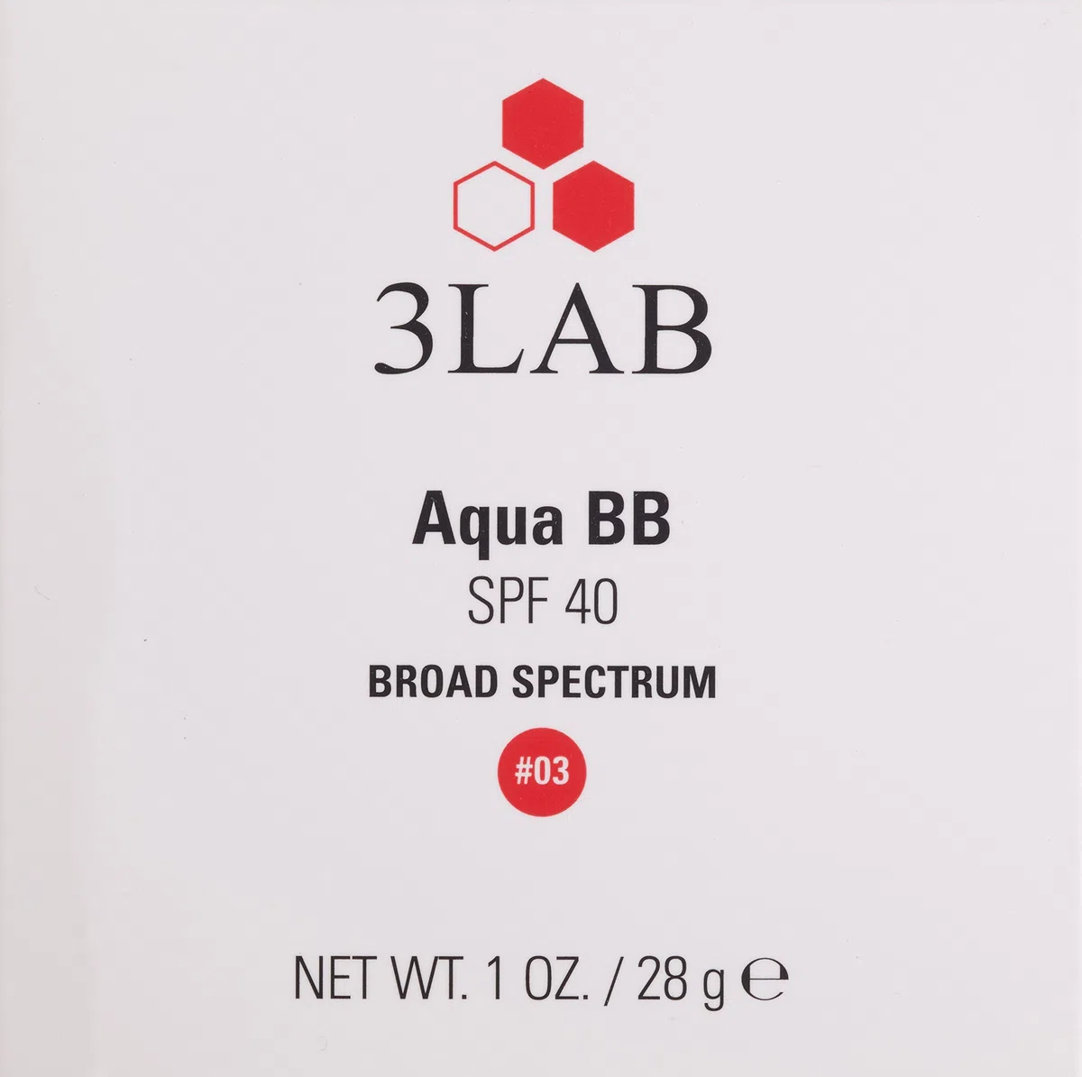 3LAB Aqua BB SPF 40 Gesichtscreme Dark 3, 28 ml