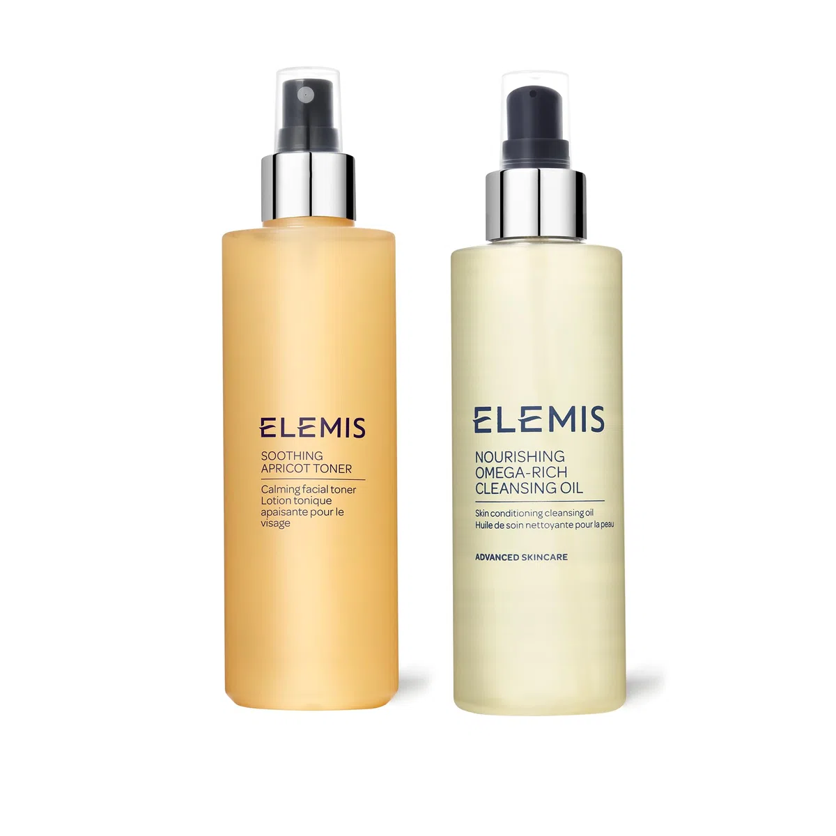 Elemis beruhigender Aprikosentoner 200ml mit nahrhaften Omega-reichen Reinigungsöl 195m