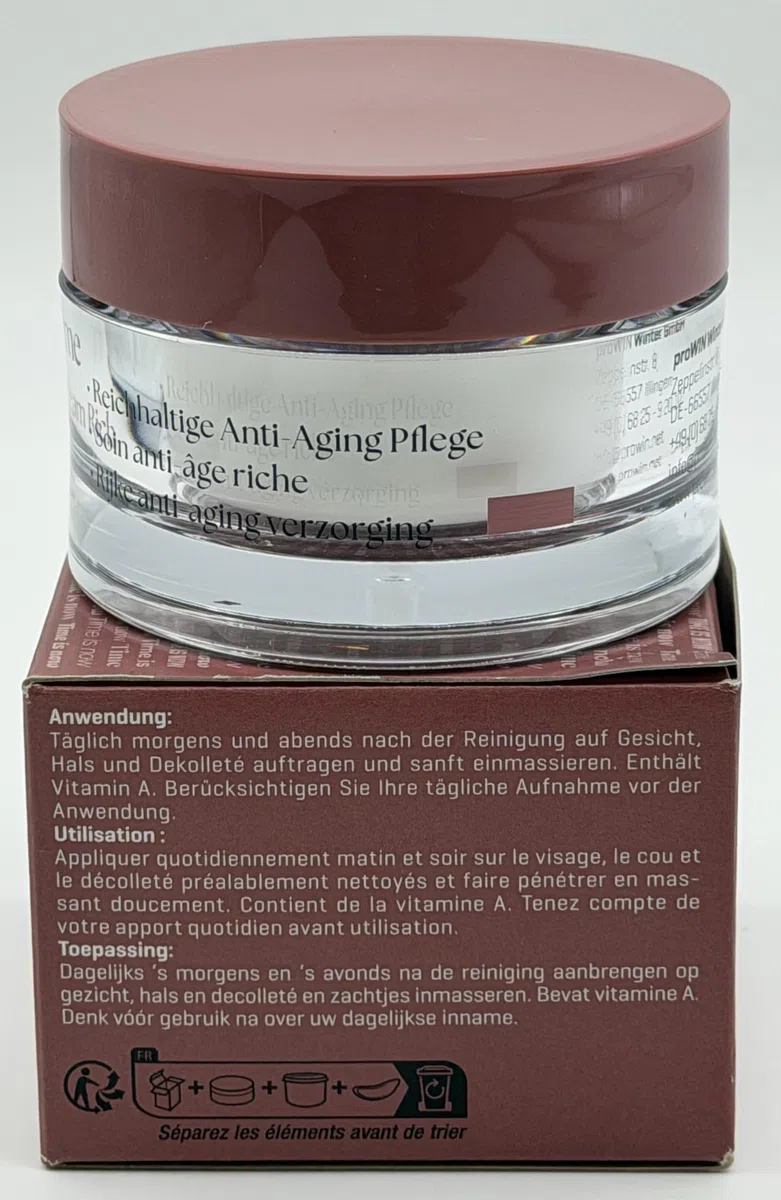proWIN Time CREAM RICH, 50 ml
