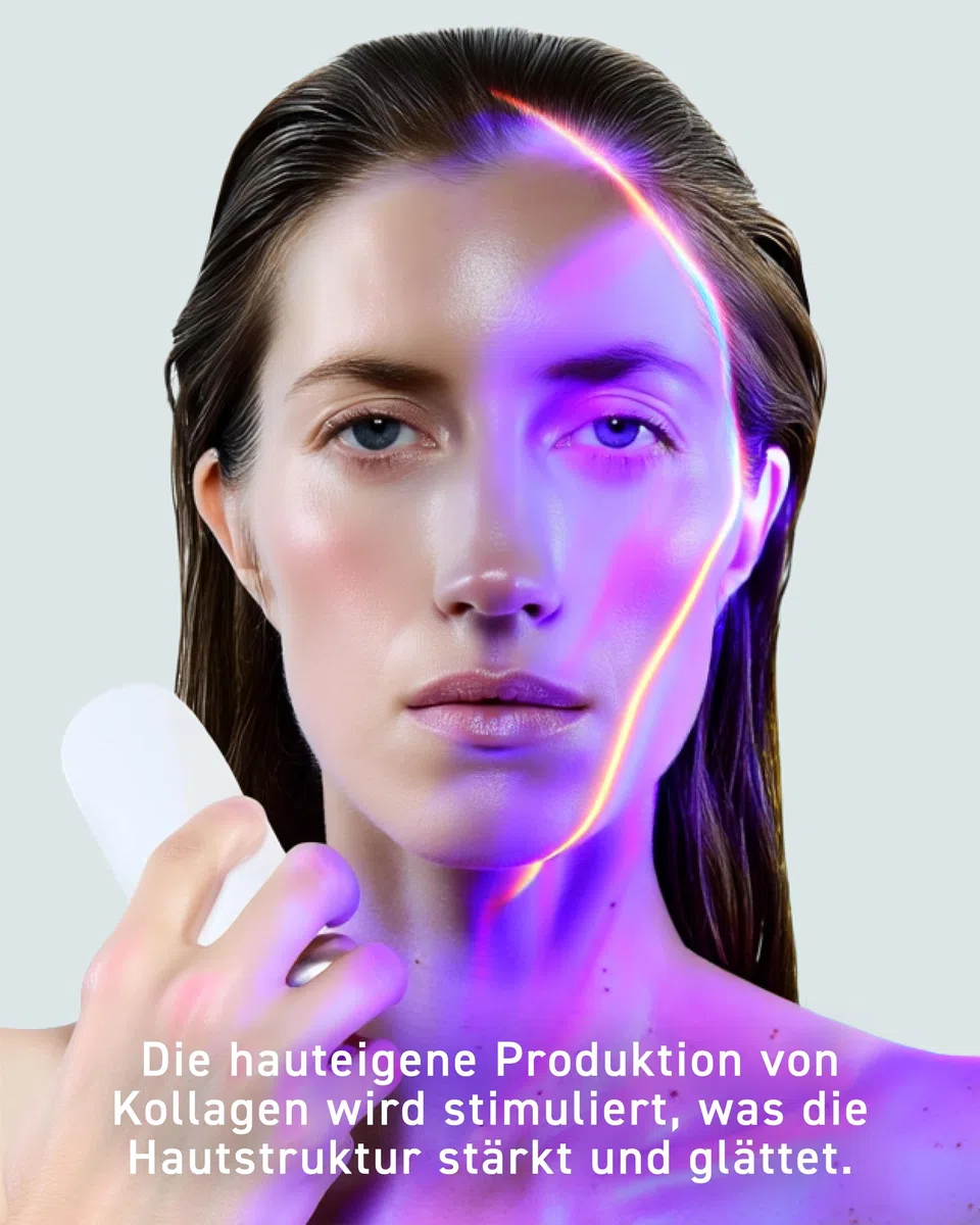 N1 My Coldplasma Home - Innovatives Kaltplasma-Beautygerät - effektive Tiefenpflege, glatteres Hautbild - Kaltplasma Therapiegerät für tägliche Luxus-Routine - Skin Beauty Booster