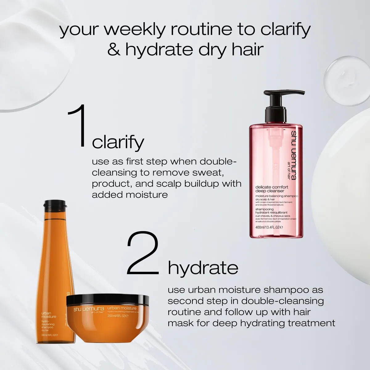 Shu Uemura Deep Clean Delicate Comfort Shampoo 400ml