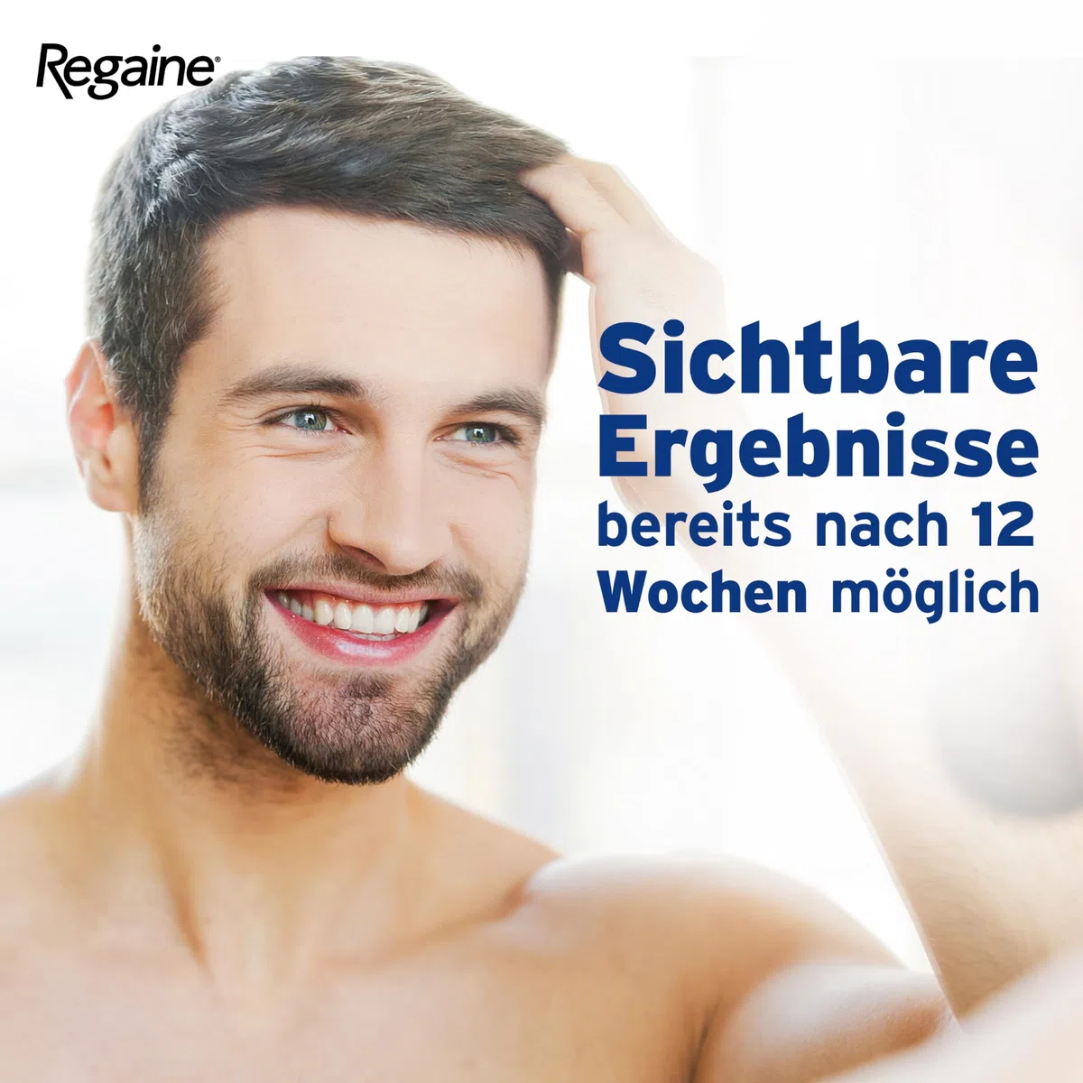 REGAINE Männer Lösung: Mit 50 mg/ml Minoxidil (5%) bei erblich bedingtem Haarausfall, 6-Monats-Vorrat, 6 x 60 ml
