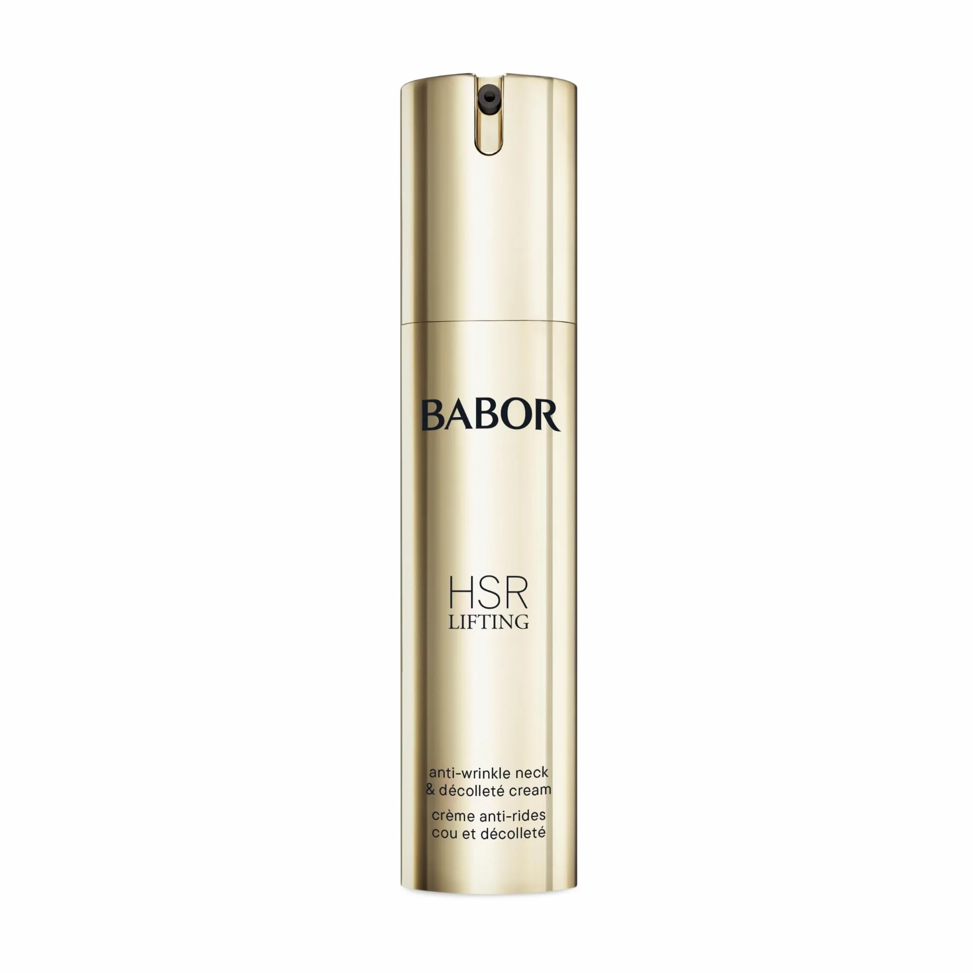 BABOR HSR LIFTING Neck & Décolleté Cream, Anti-Aging Creme für Nacken und Dekolleté, Mit Sheabutter und Panthenol, 1 x 50ml