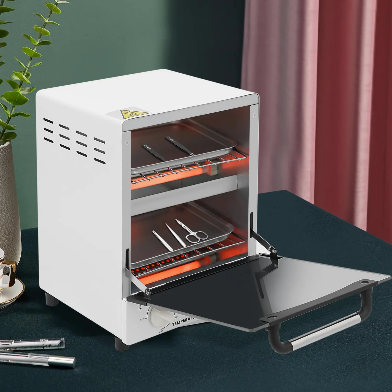 Sterilisationsschrank für Nagelwerkzeuge 12L 250°C 1000W UV-Desinfektion
