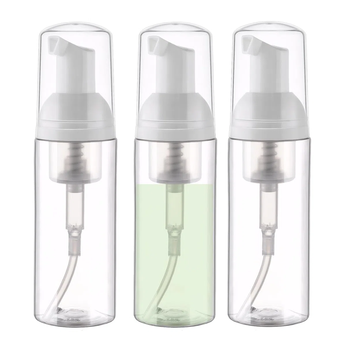 Schaum-Pumpflasche, TSA-genehmigt, nachfüllbar, schäumender Seifenspender, für Shampoo, Duschgel, Handseife, Gesichtsreiniger