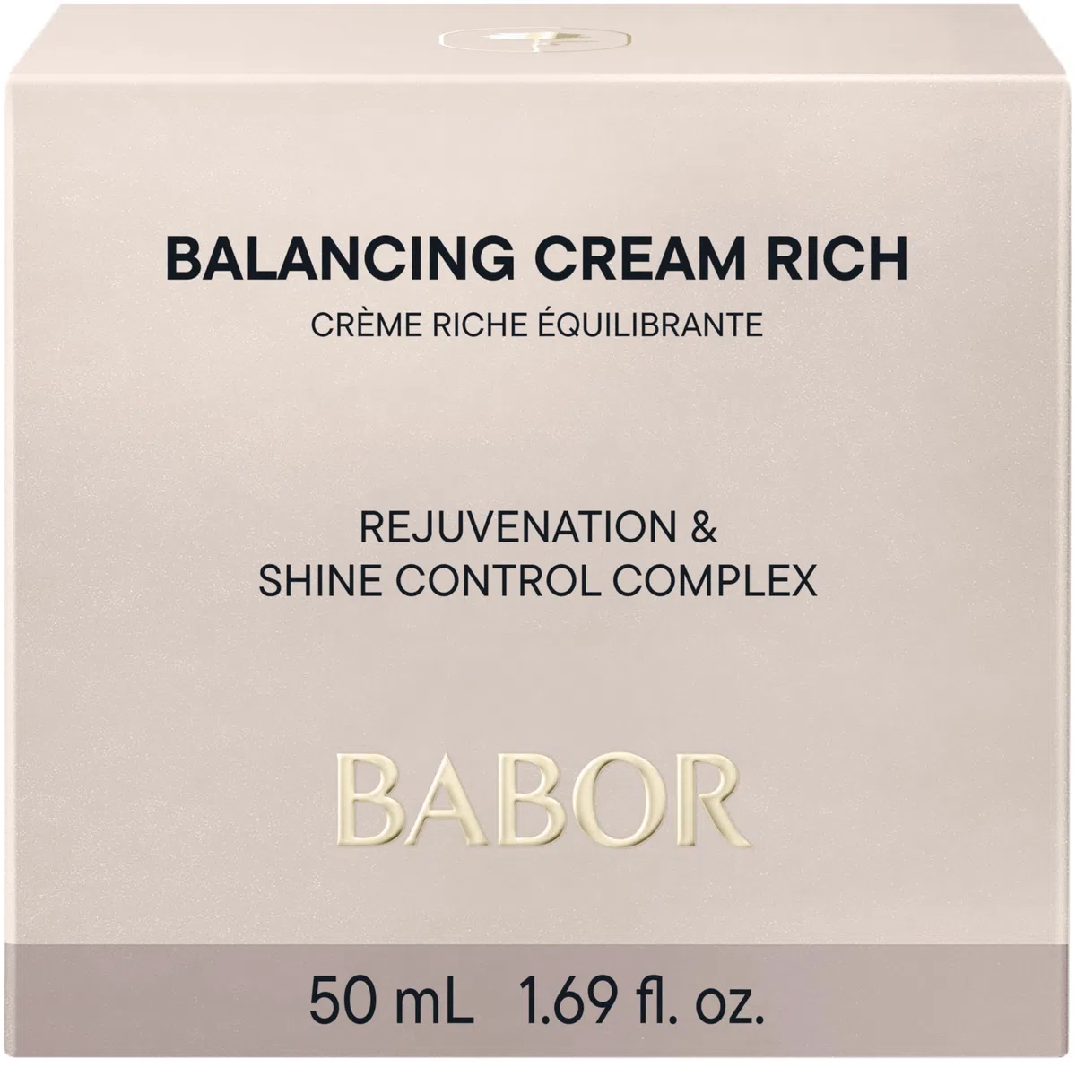 BABOR SKINOVAGE Balancing Cream Rich, geschmeidige Gesichtspflegecreme für Mischhaut, mattiert und versorgt die Haut mit Feuchtigkeit, 50ml