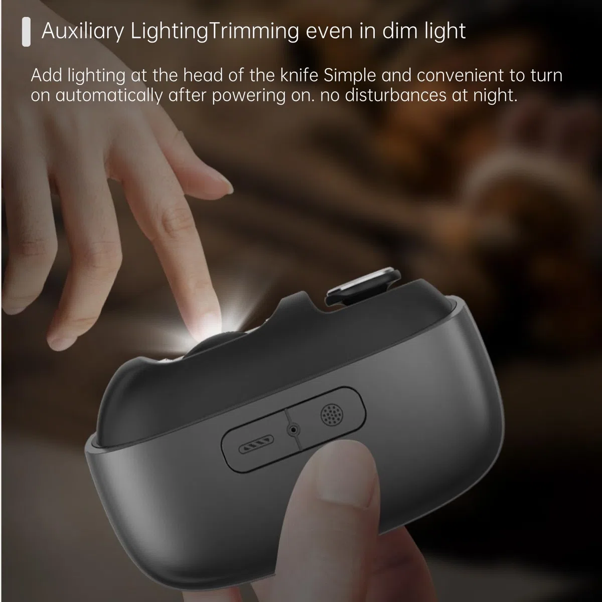 Elektrischer Nagelknipser 3-in-1, 2026 Verbesserter Wiederaufladbarer Multifunktions-Automatischer Fingernagelschneider mit LED-Licht, Nagelstaubfänger, Sichere Schmerzlose Nagelfeile für Baby