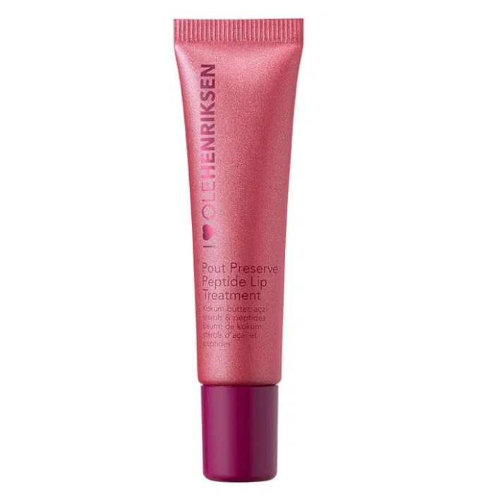 OLEHENRIKSEN ORIGINAL | POUT PRESERVE LIP TREATMENT - Feuchtigkeitsspendende und Anti-Aging Lippenpflege, 12 ml von BELLA | (LINGONBERRY JAM GLIMMER, 12 ml (1er-Pack)
