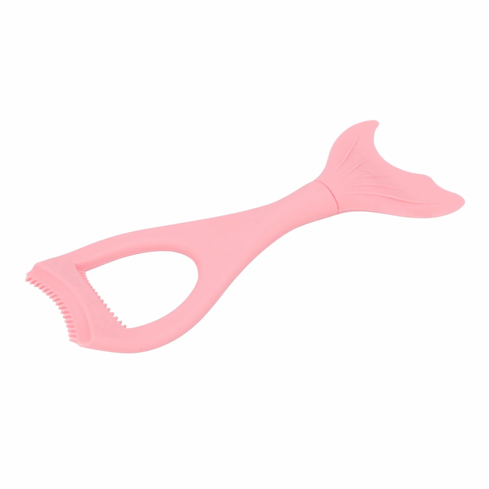 Generic Weiche, Geflügelte Eyeliner-Schablone aus Silikon, Abnehmbarer Eyeliner-Pinsel für Einfaches Make-up, für Verschiedene Make-up-Looks (PINK)