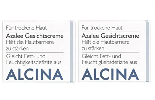 2er T Azalee Gesichtscreme Pflegende Kosmetik Alcina hilft die Hautbarriere zu stärken je 50 ml = 100 ml | Pflegende Kosmetik, Stärkt die Hautbarriere, Insgesamt 100 ml